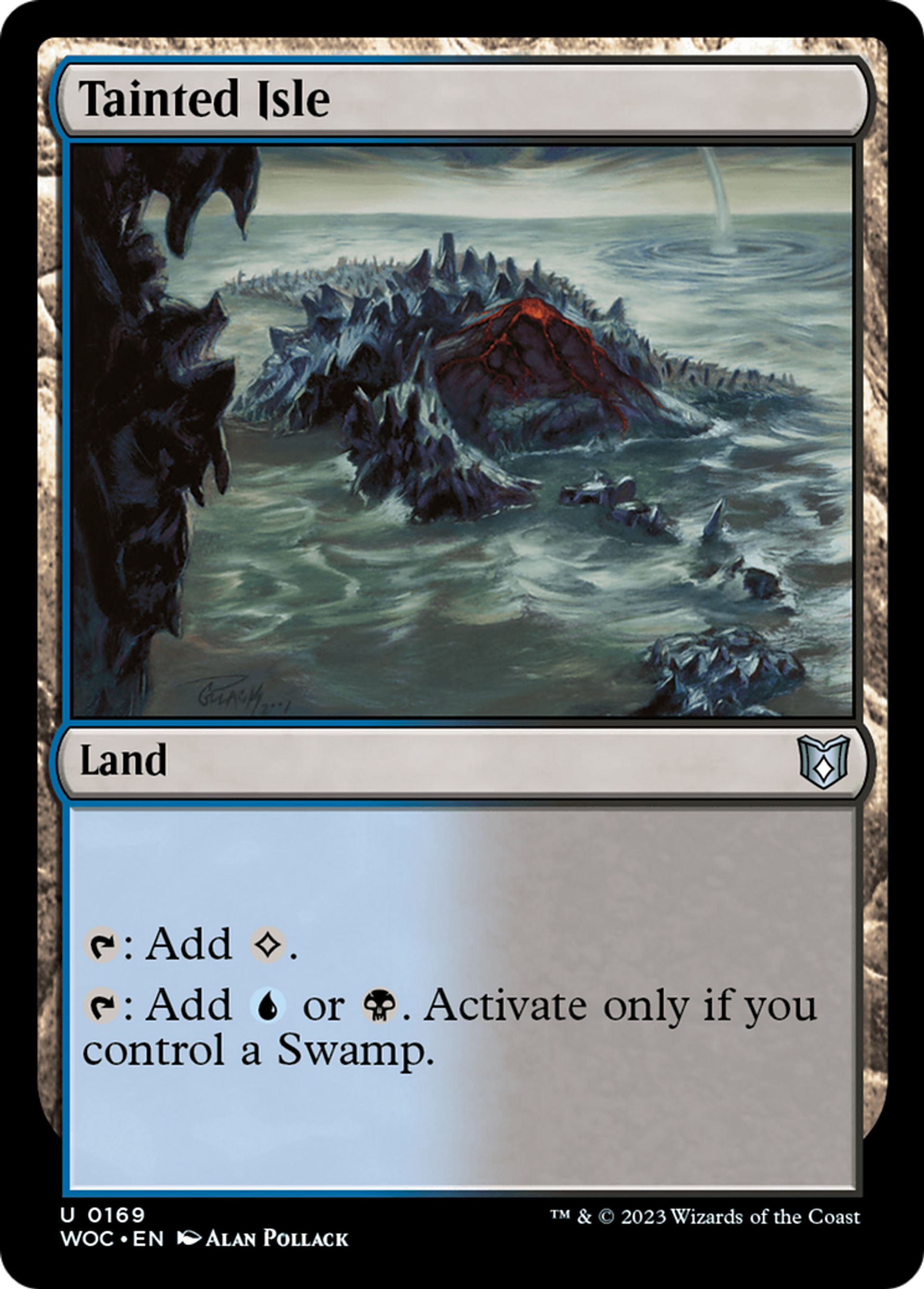Tainted Isle — Wilds of Eldraine Commander — Magic: The Gathering