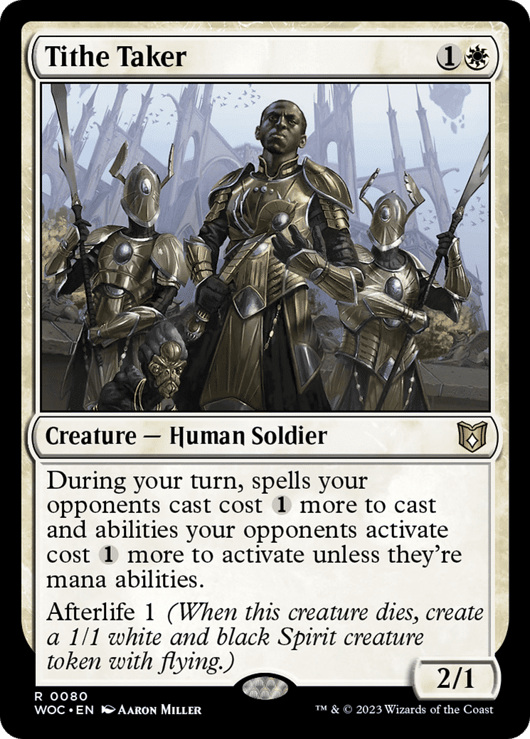 Tithe Taker — Wilds of Eldraine Commander — Magic: The Gathering