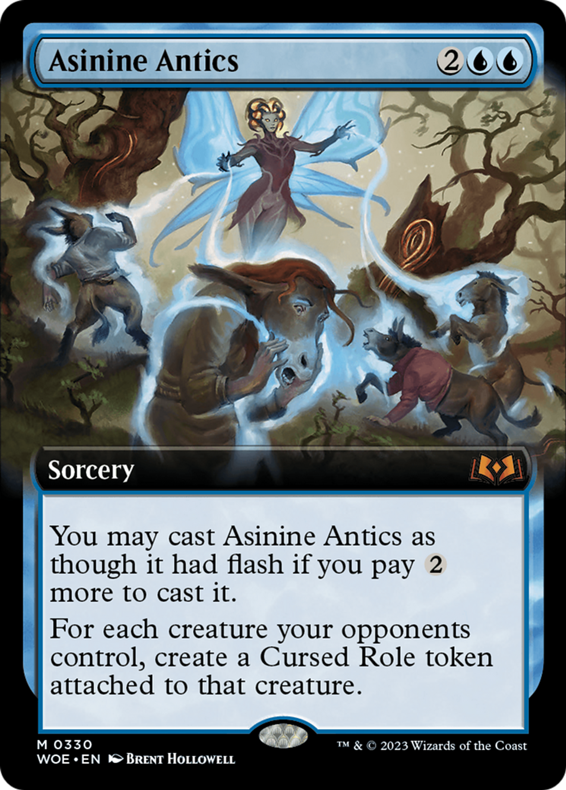 Asinine Antics — Wilds of Eldraine — Magic: The Gathering