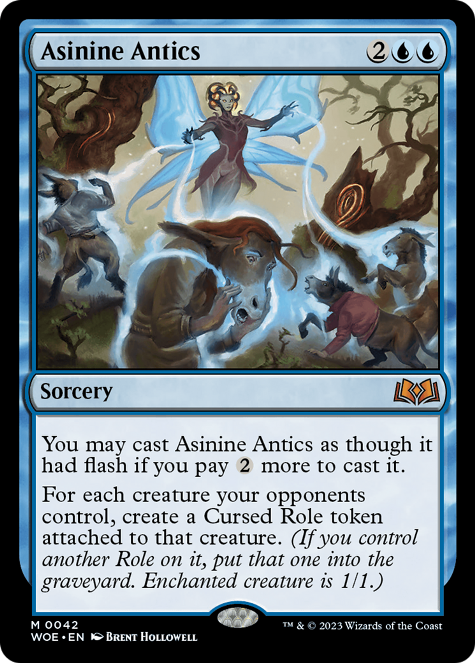 Asinine Antics — Wilds of Eldraine — Magic: The Gathering