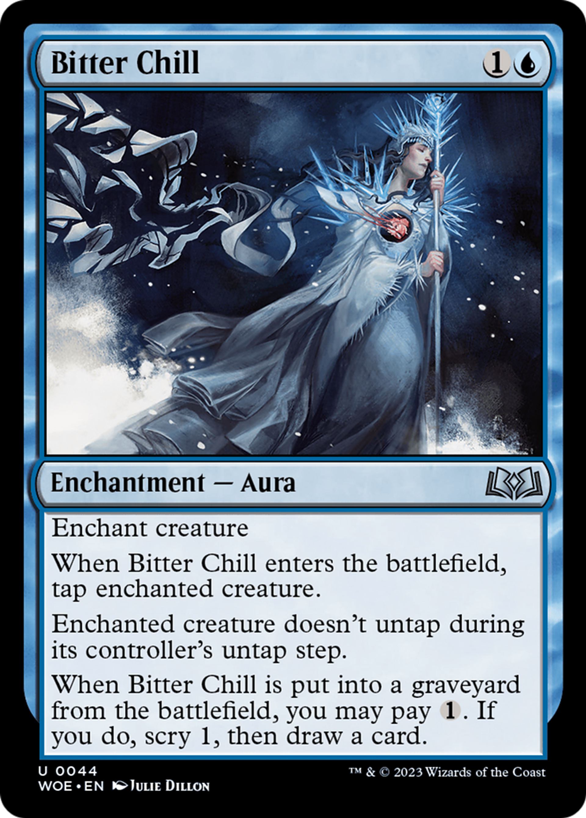 Bitter Chill — Wilds of Eldraine — Magic: The Gathering