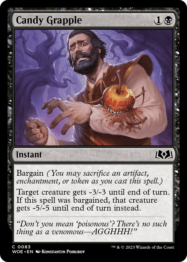 Candy Grapple — Wilds of Eldraine — Magic: The Gathering