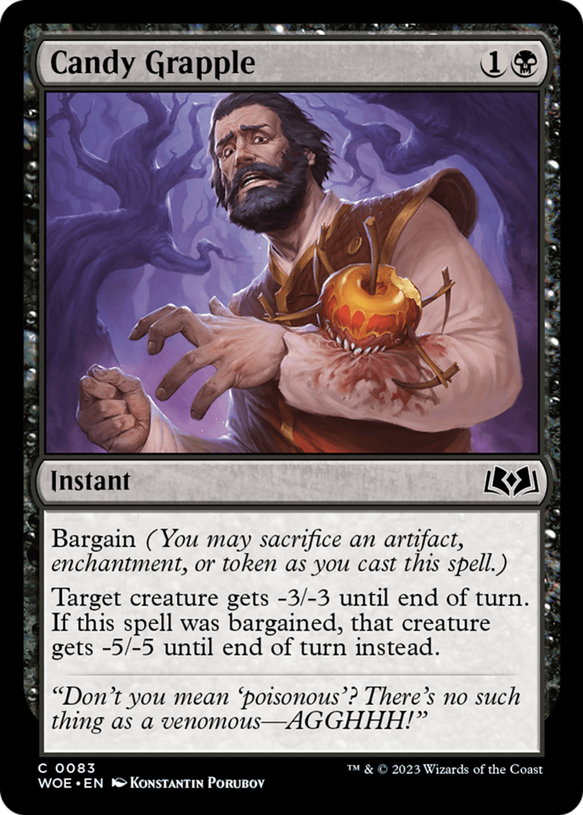 Candy Grapple — Wilds of Eldraine — Magic: The Gathering