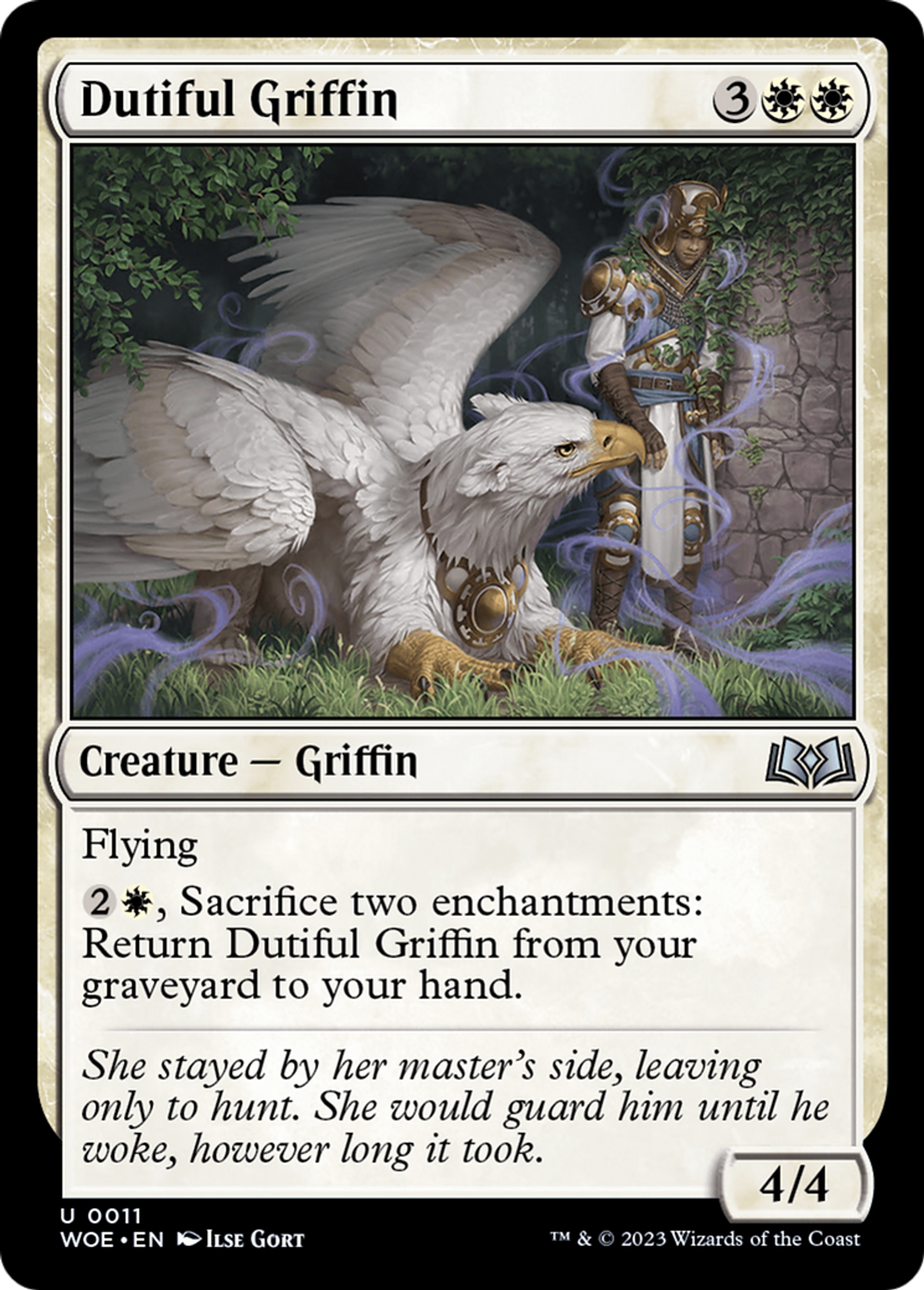 Dutiful Griffin — Wilds of Eldraine — Magic: The Gathering