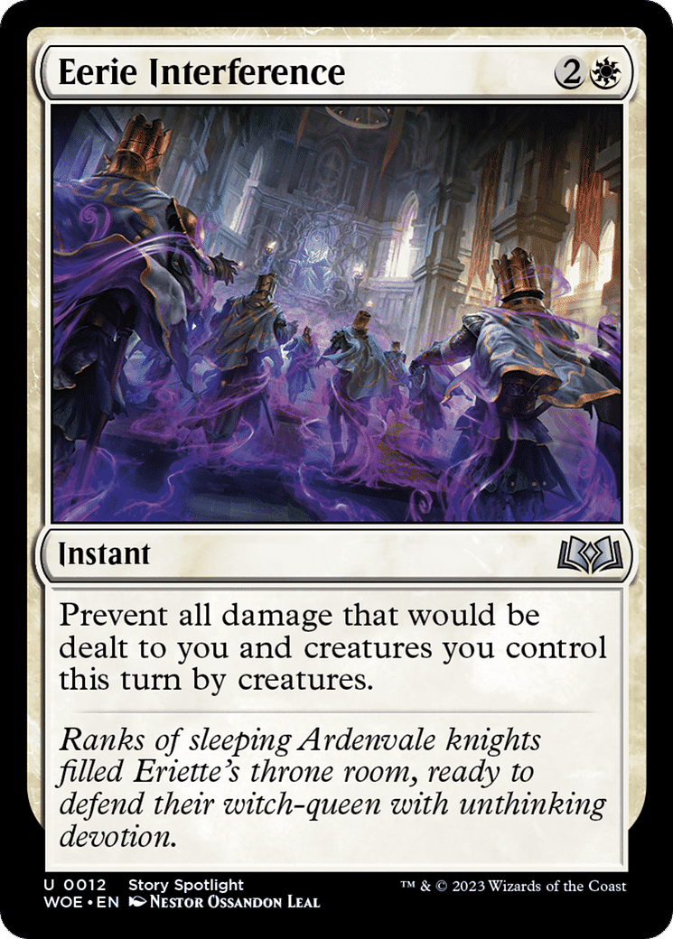 Eerie Interference — Wilds of Eldraine — Magic: The Gathering