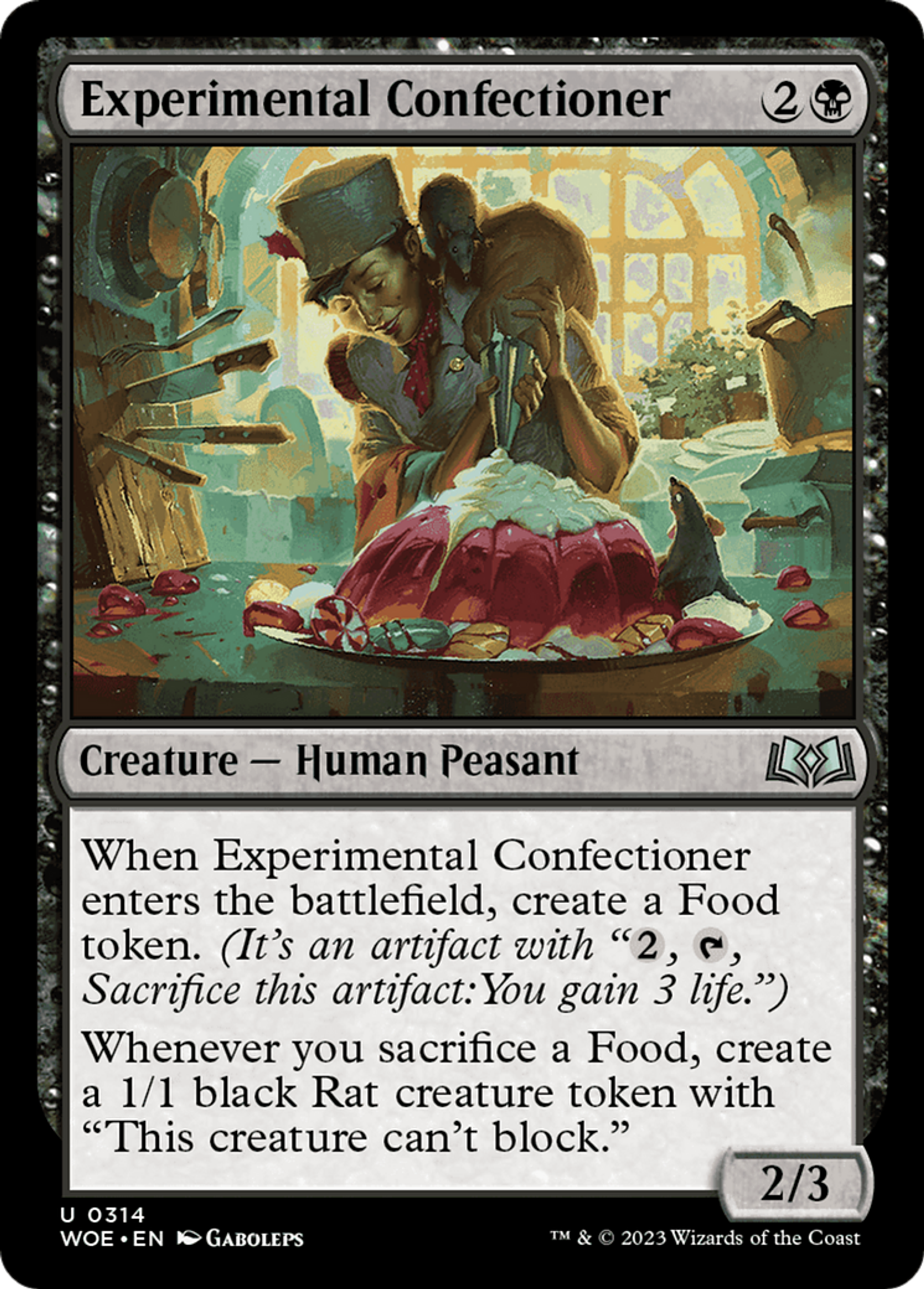 Experimental Confectioner — Wilds of Eldraine — Magic: The Gathering