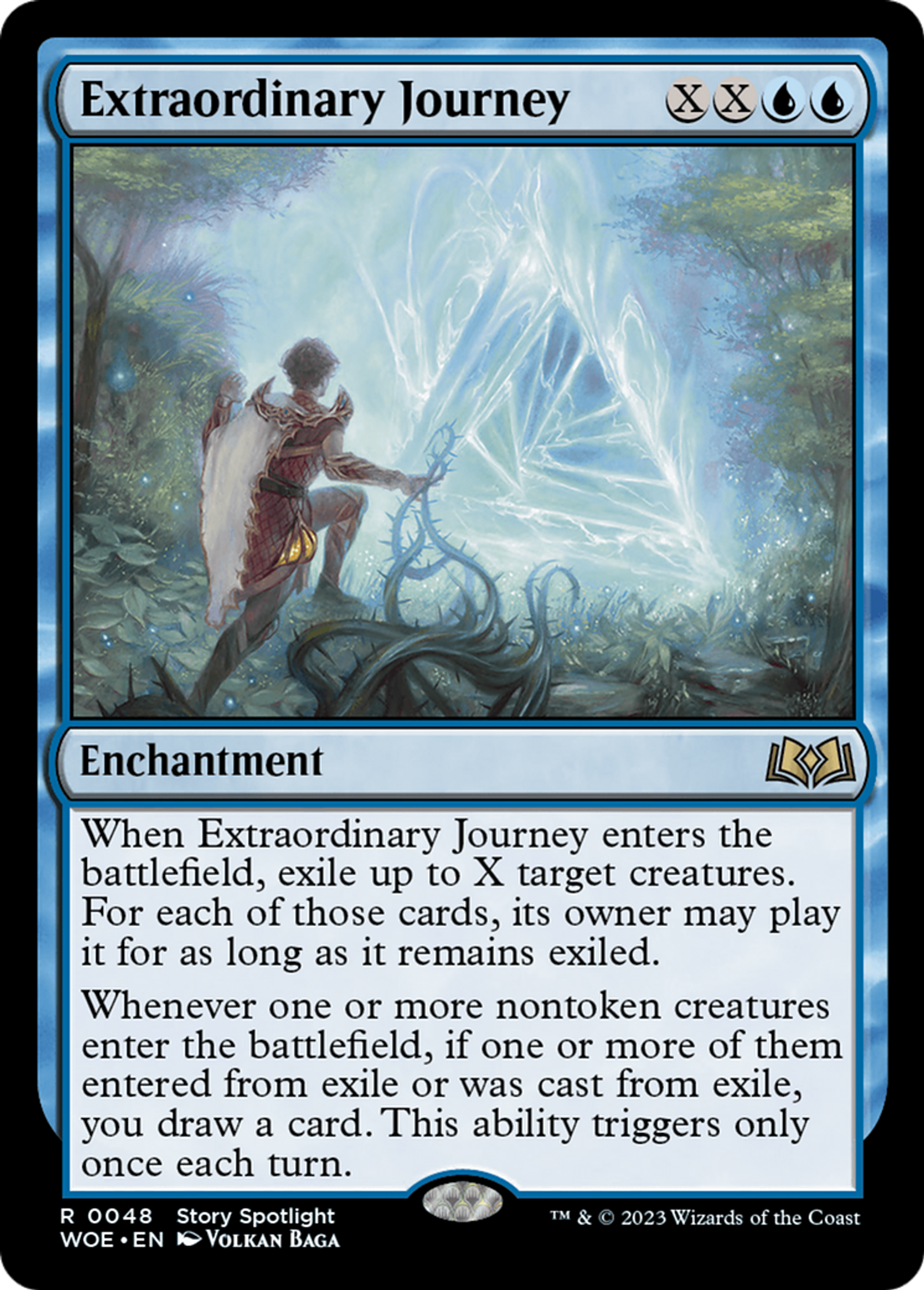 Extraordinary Journey — Wilds of Eldraine — Magic: The Gathering
