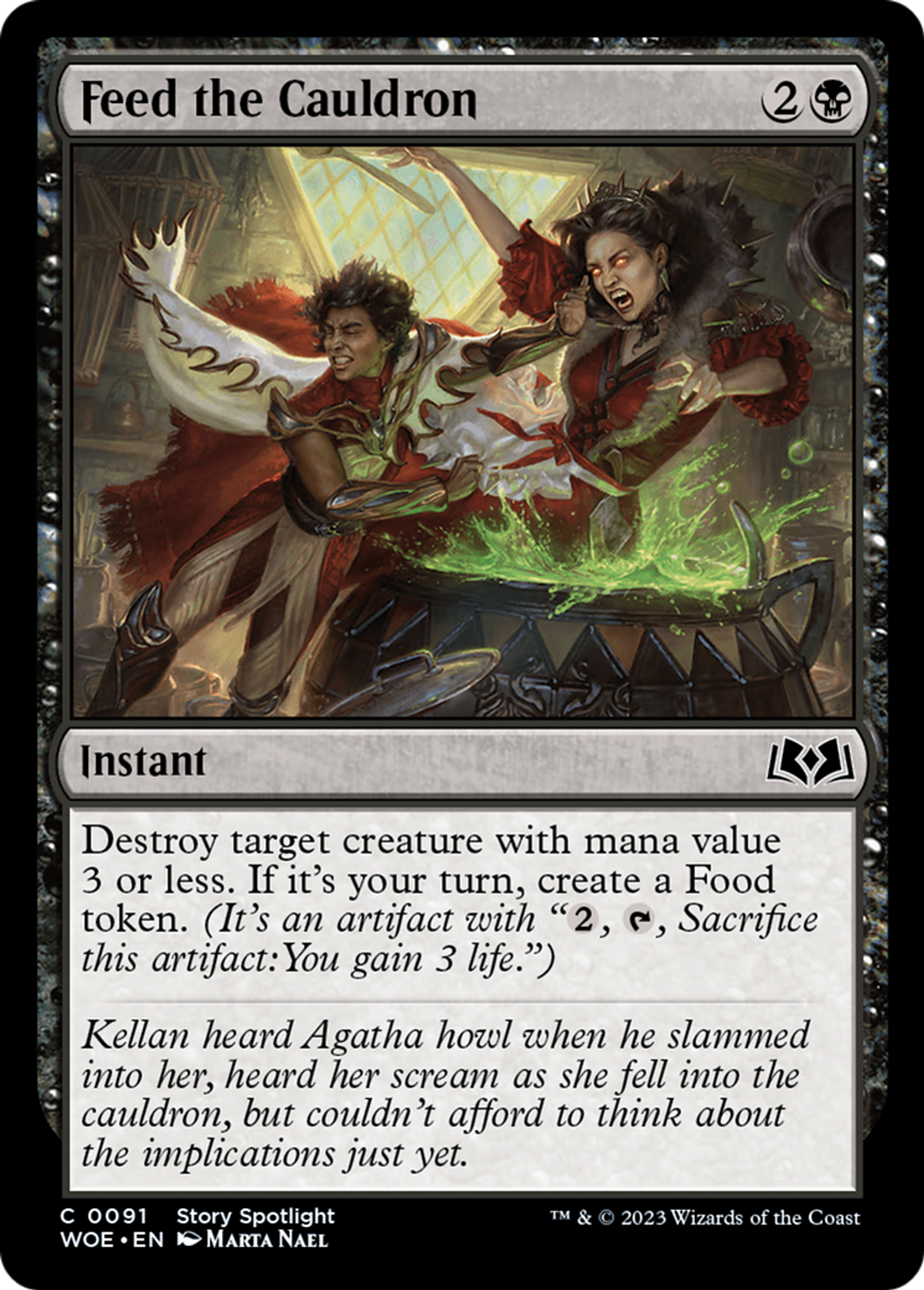 Feed the Cauldron — Wilds of Eldraine — Magic: The Gathering