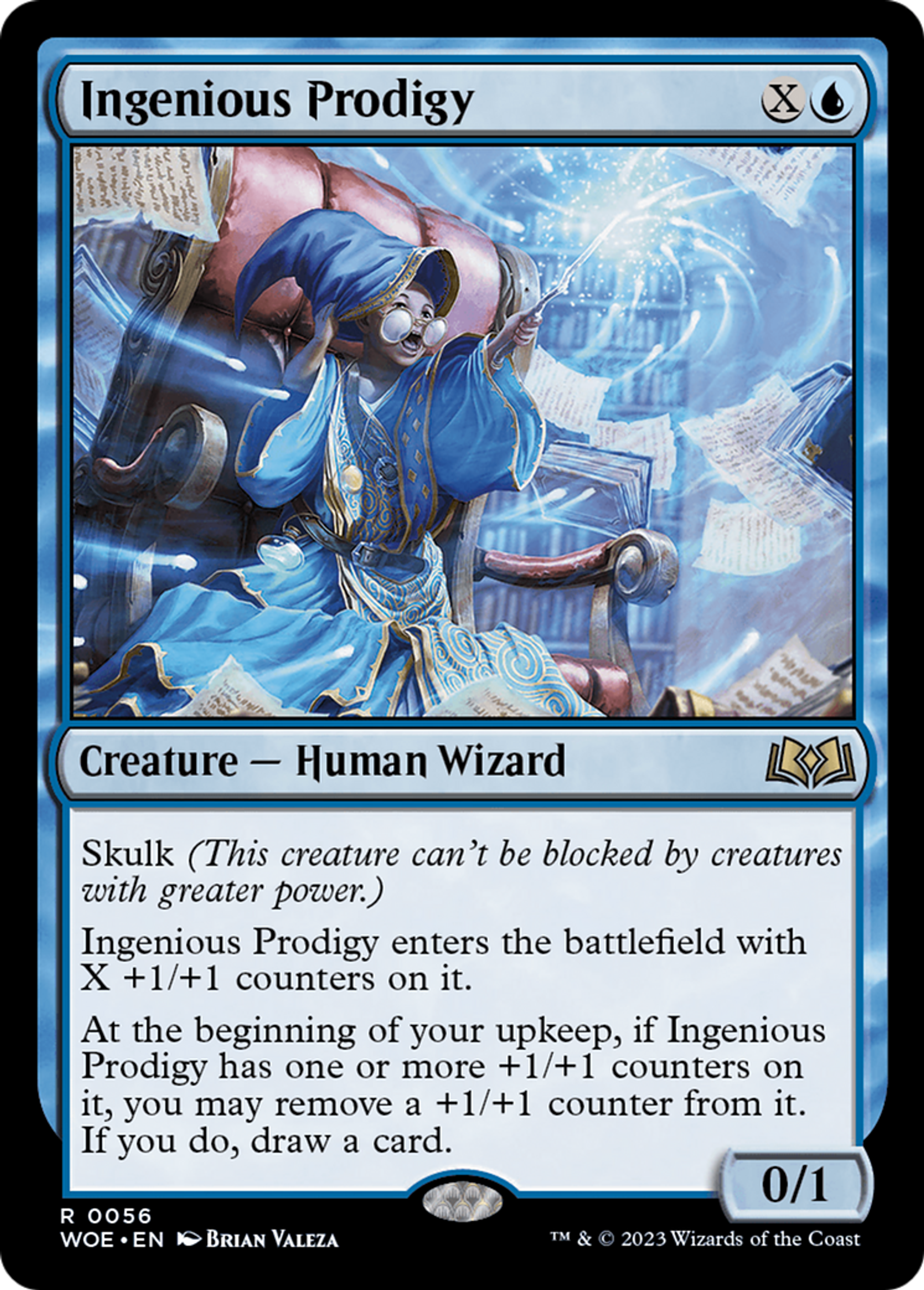 Ingenious Prodigy — Wilds of Eldraine — Magic: The Gathering