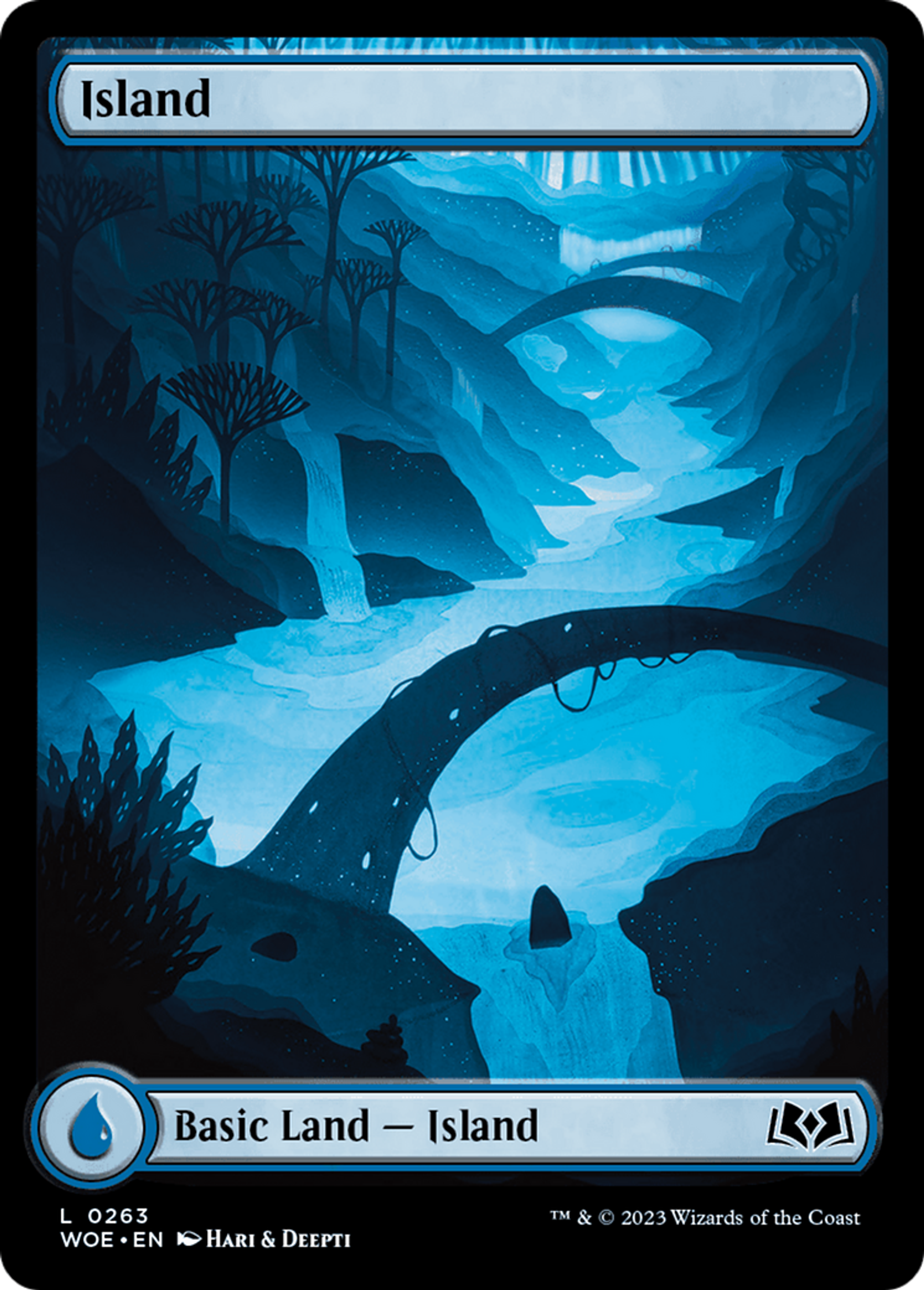 Island — Wilds of Eldraine — Magic: The Gathering
