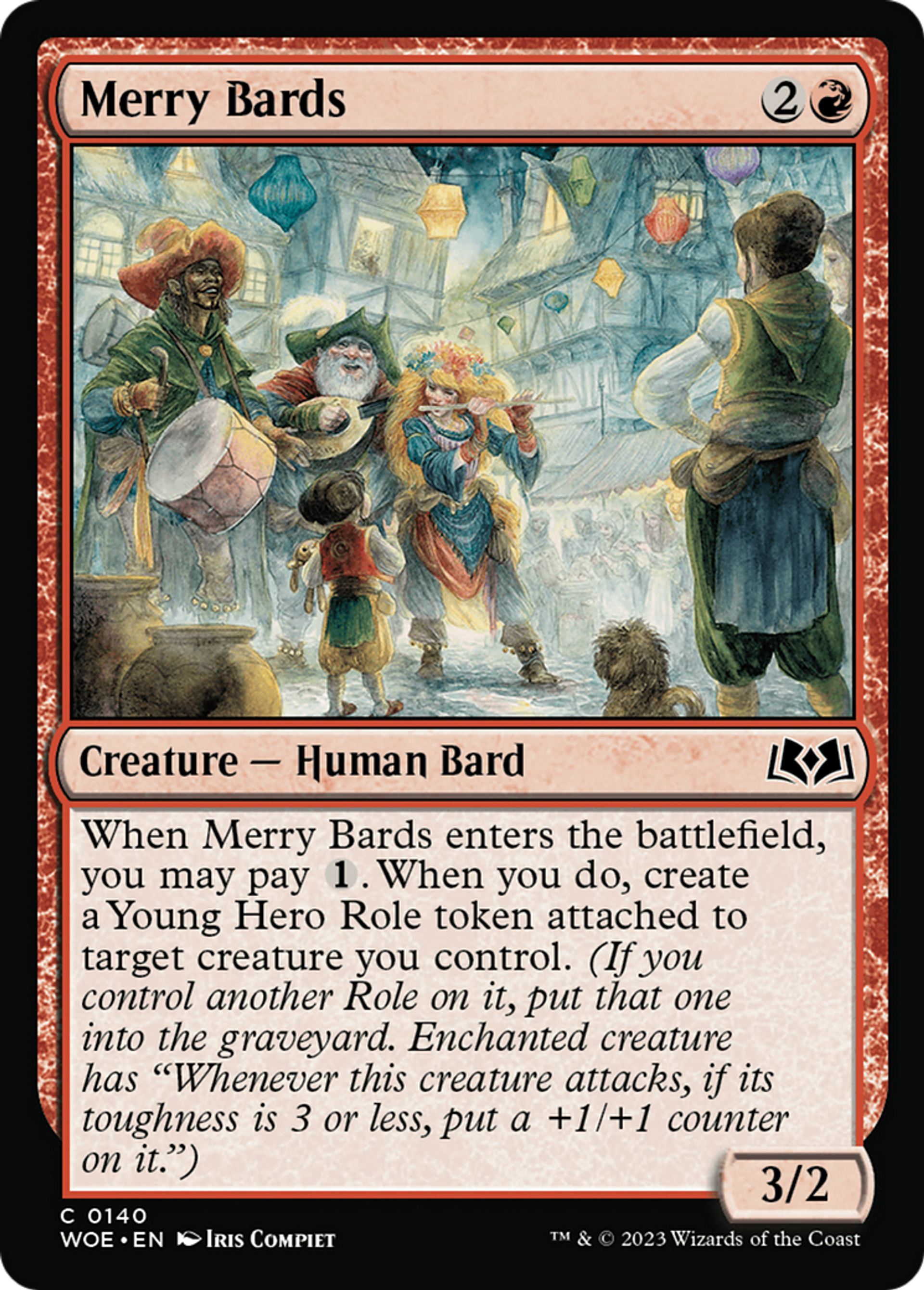 Merry Bards — Wilds of Eldraine — Magic: The Gathering