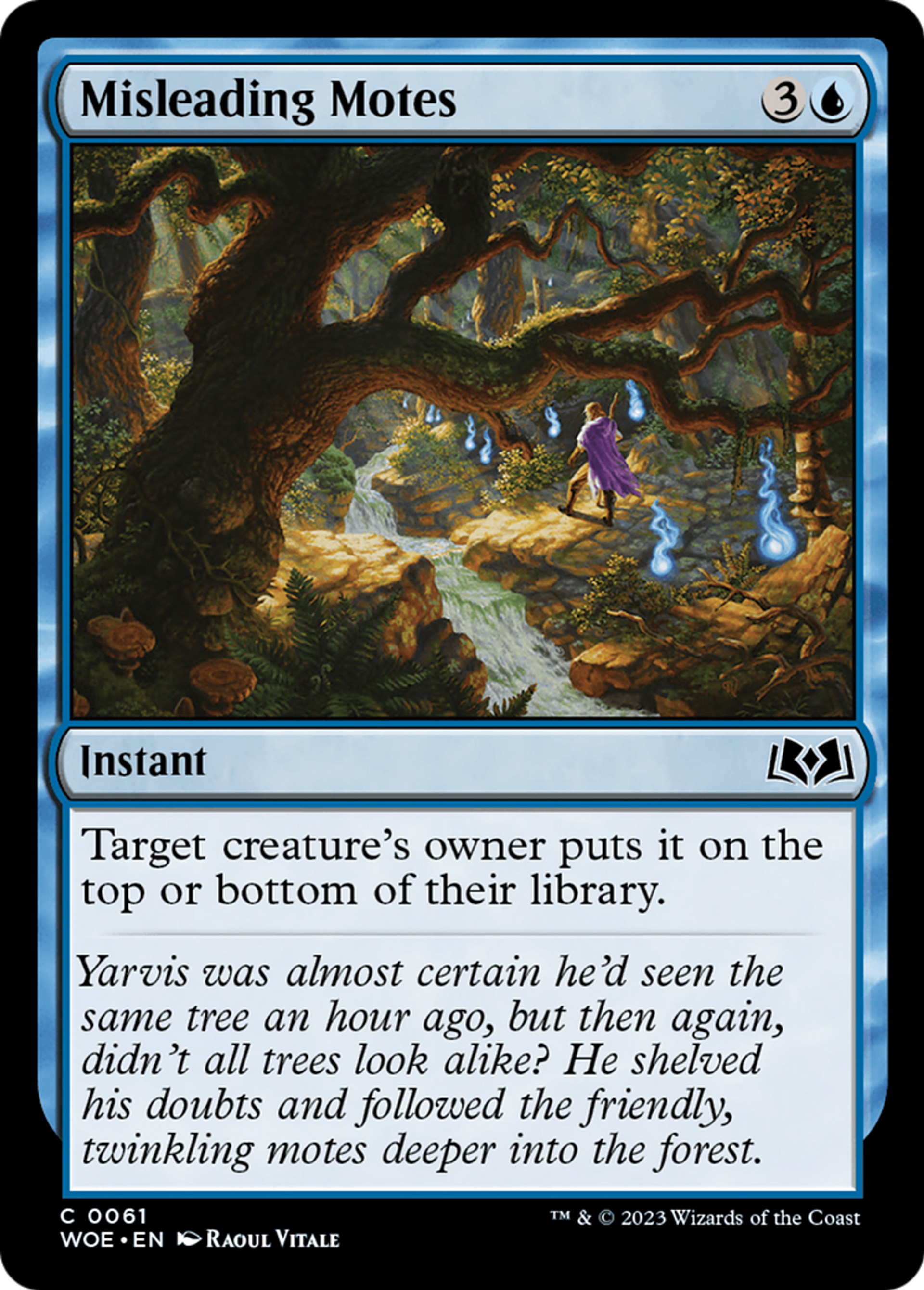 Misleading Motes — Wilds of Eldraine — Magic: The Gathering