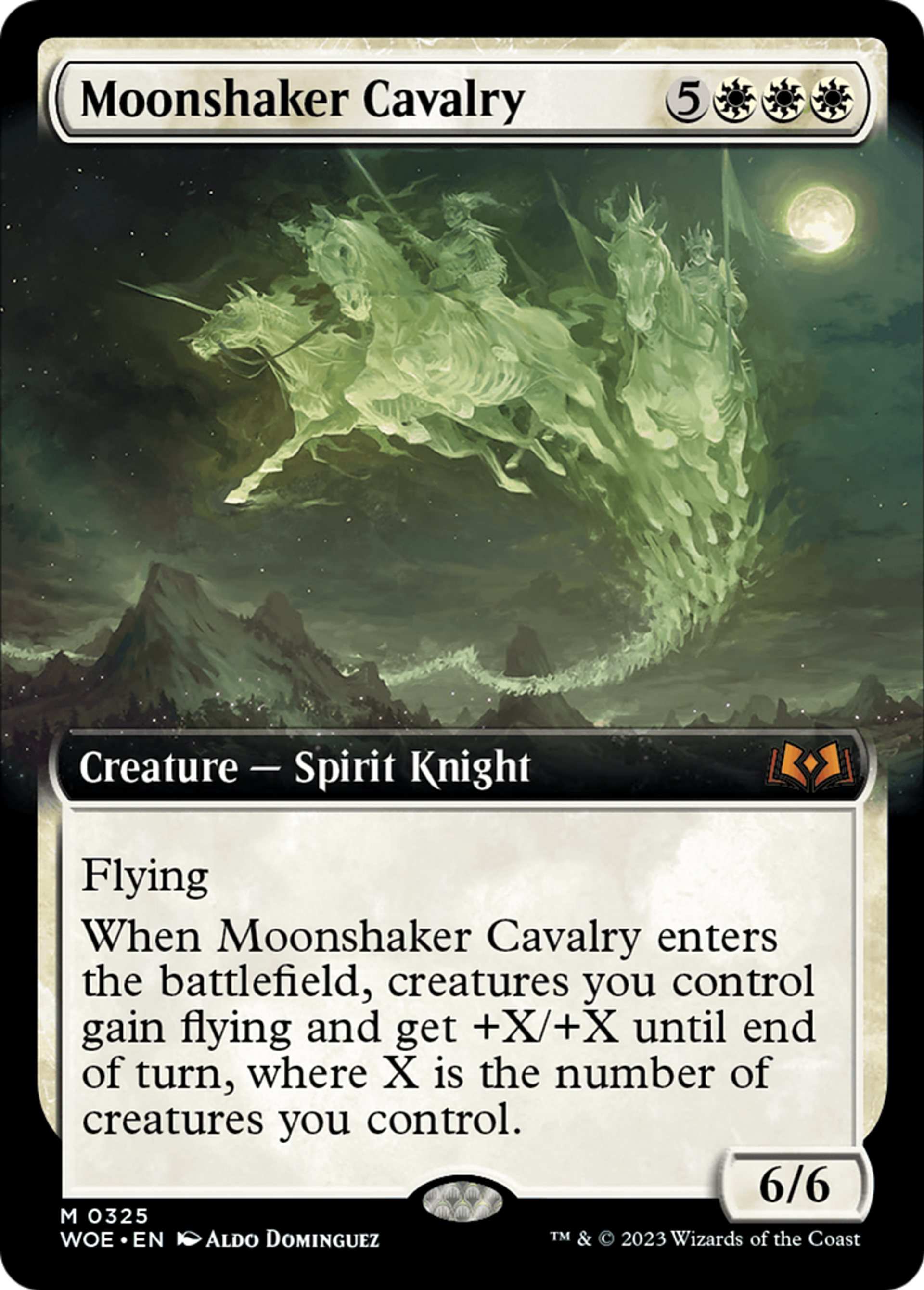 Moonshaker Cavalry — Wilds of Eldraine — Magic: The Gathering