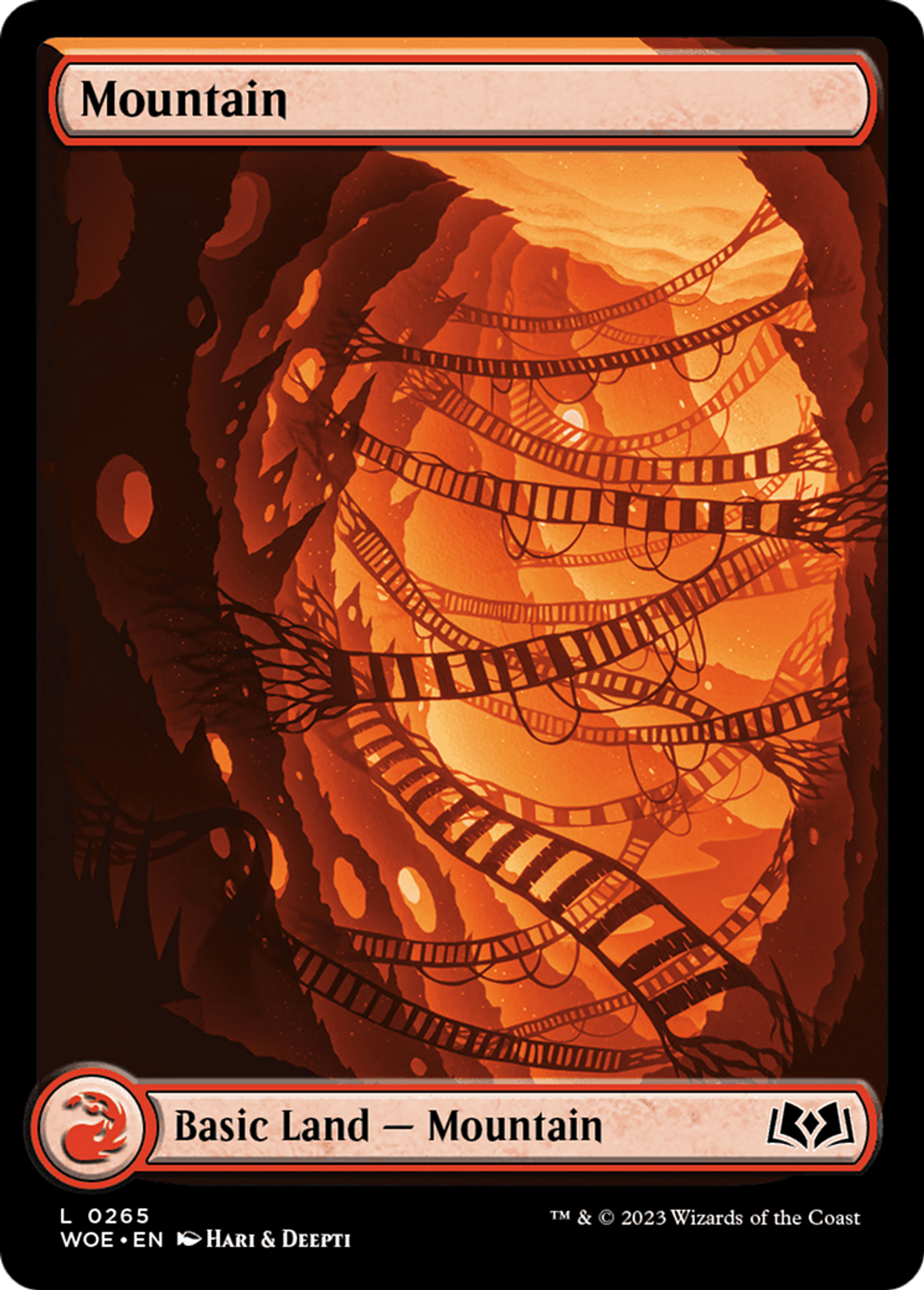 Mountain — Wilds of Eldraine — Magic: The Gathering