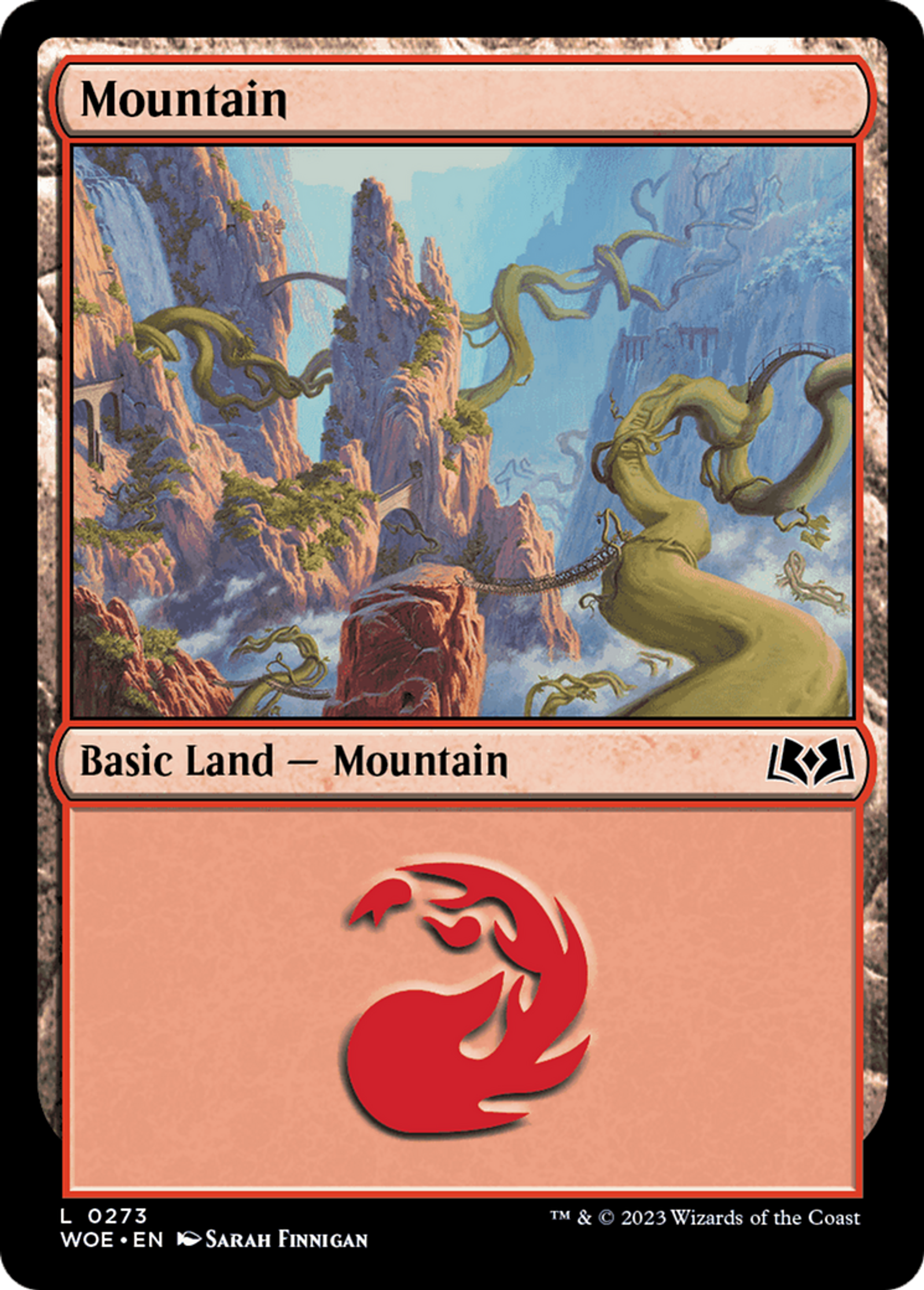 Mountain — Wilds of Eldraine — Magic: The Gathering