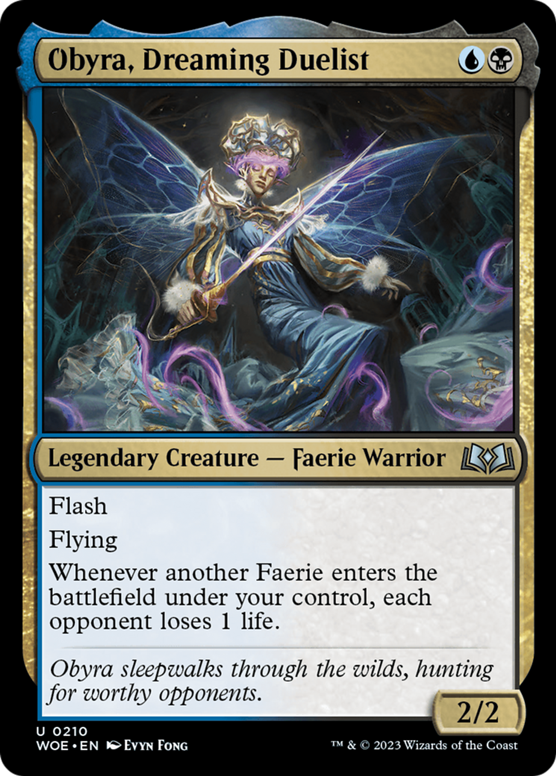 Obyra, Dreaming Duelist — Wilds of Eldraine — Magic: The Gathering