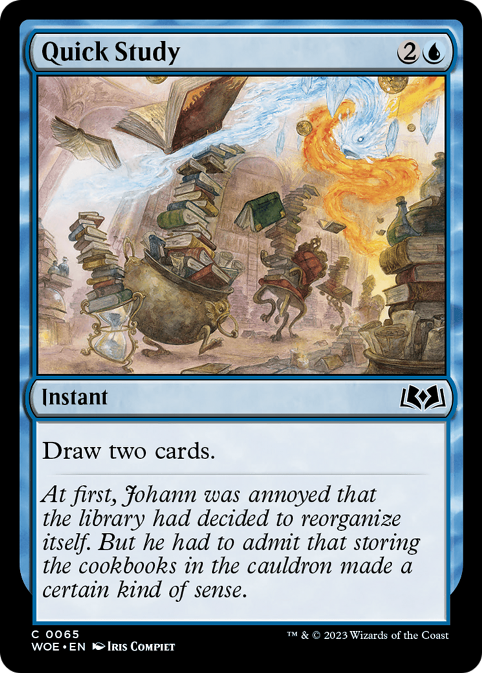 Quick Study — Wilds of Eldraine — Magic: The Gathering