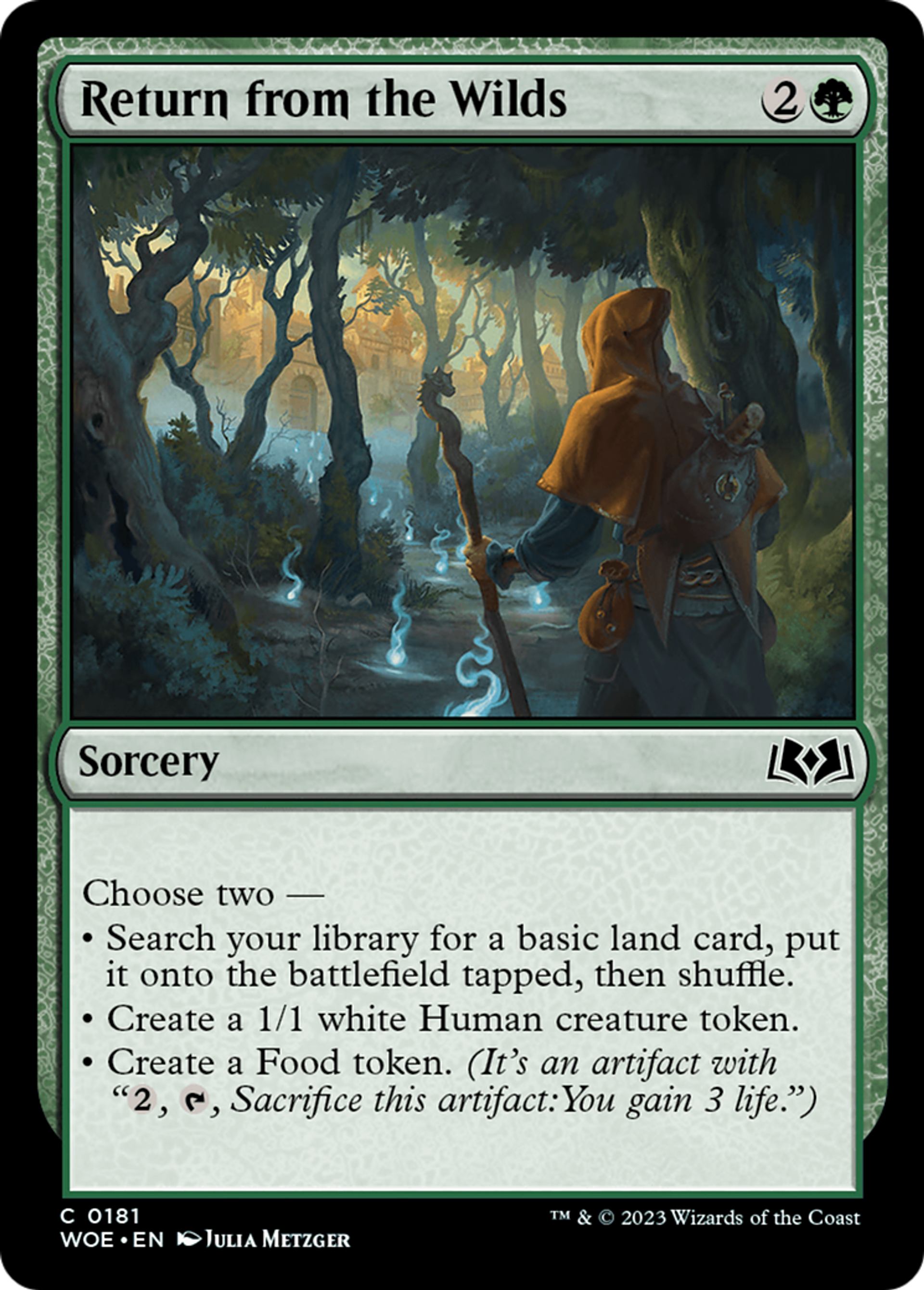 Return from the Wilds — Wilds of Eldraine — Magic: The Gathering