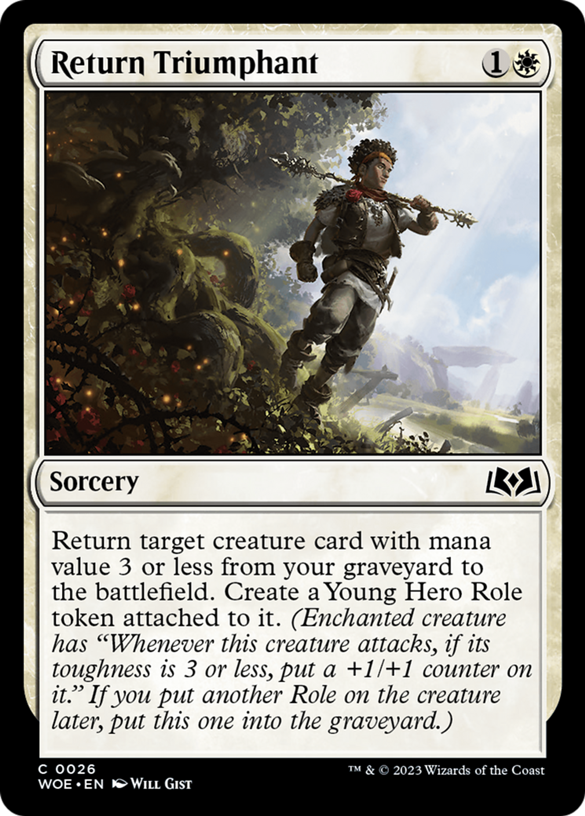 Return Triumphant — Wilds of Eldraine — Magic: The Gathering