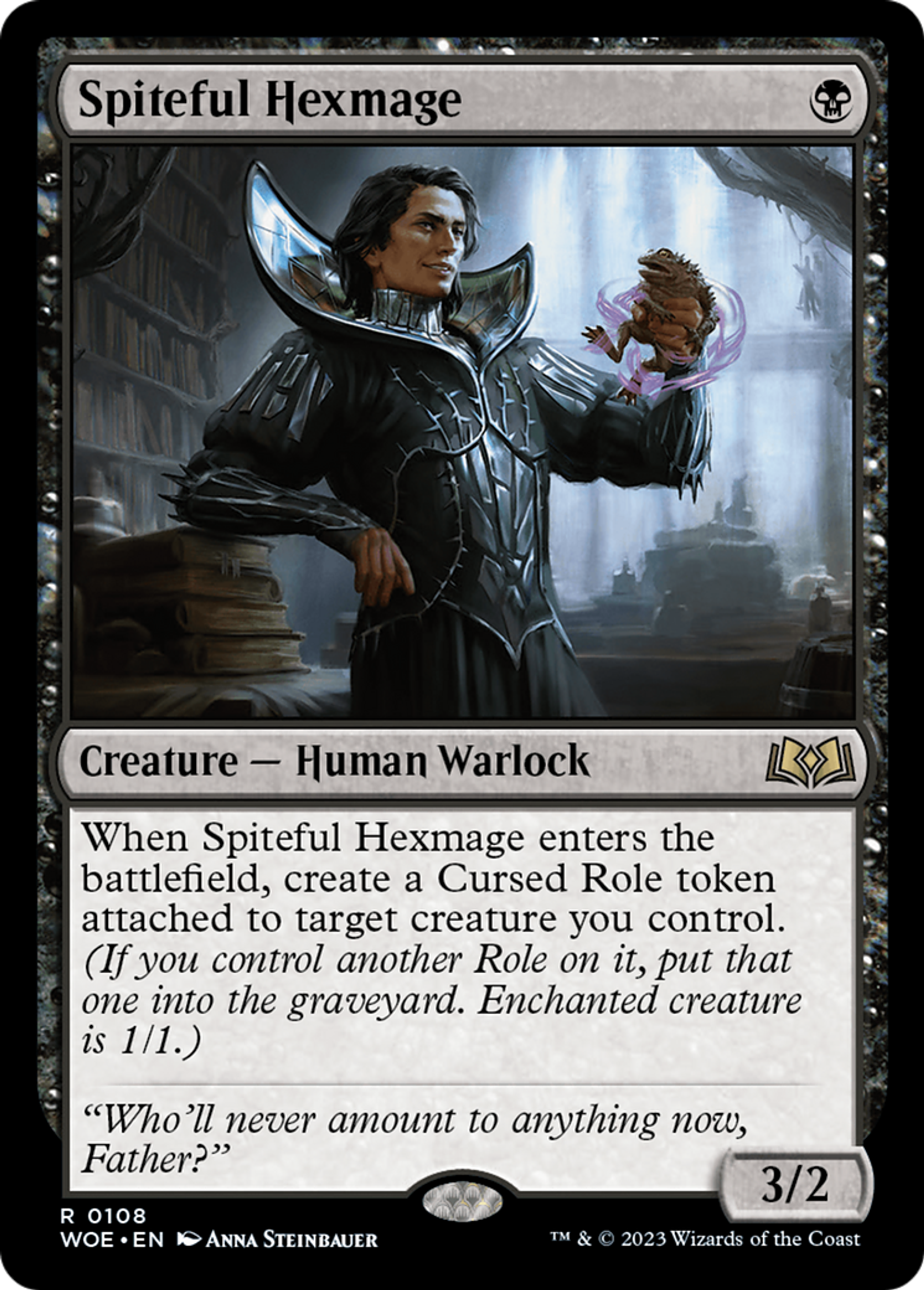 Spiteful Hexmage — Wilds of Eldraine — Magic: The Gathering