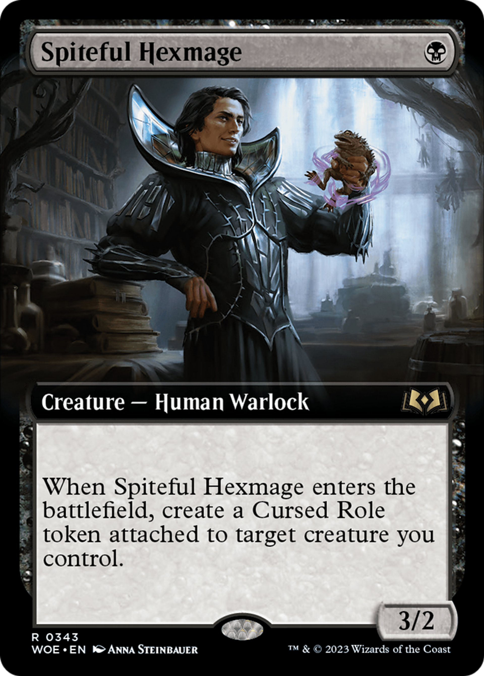 Spiteful Hexmage — Wilds of Eldraine — Magic: The Gathering