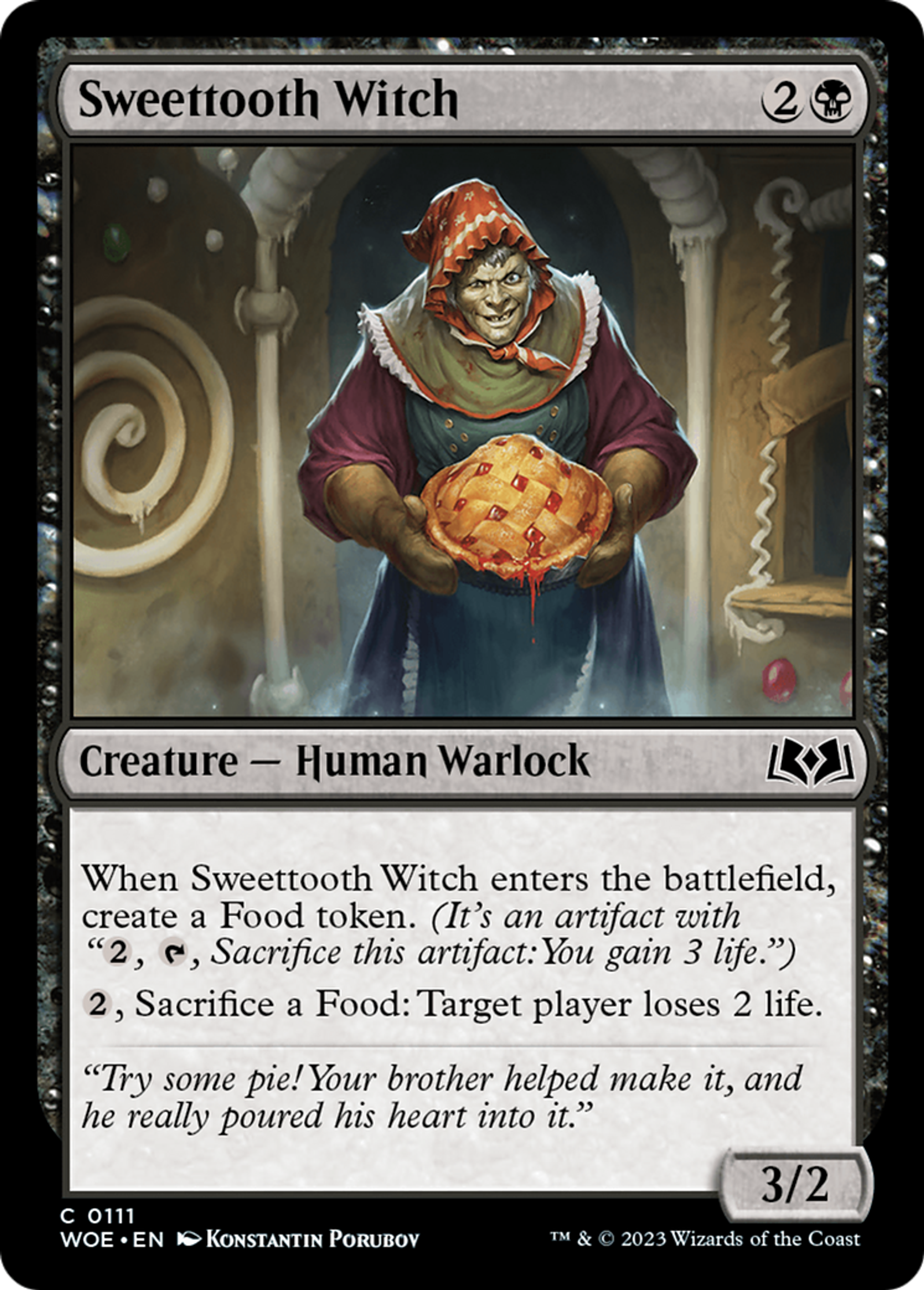 Sweettooth Witch — Wilds of Eldraine — Magic: The Gathering