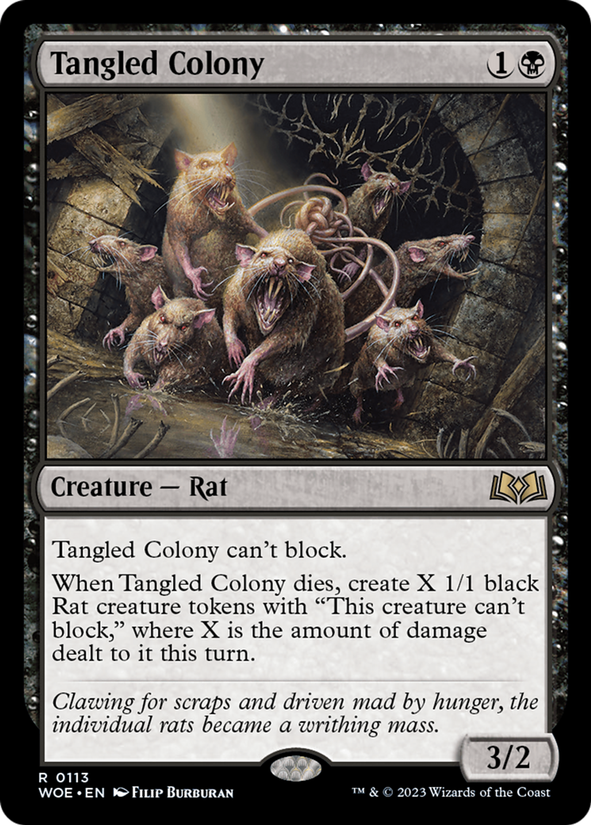 Tangled Colony — Wilds of Eldraine — Magic: The Gathering