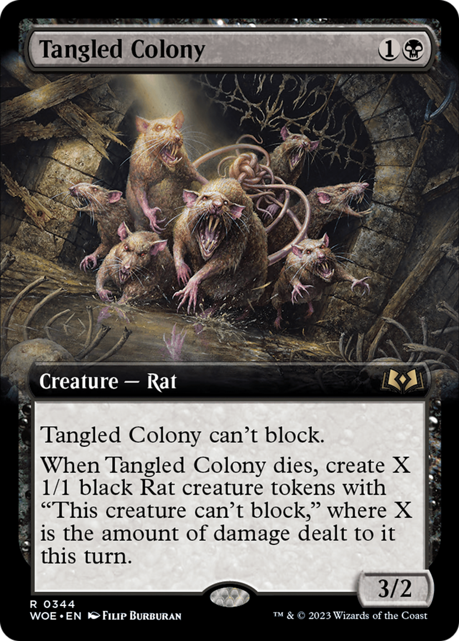 Tangled Colony — Wilds of Eldraine — Magic: The Gathering