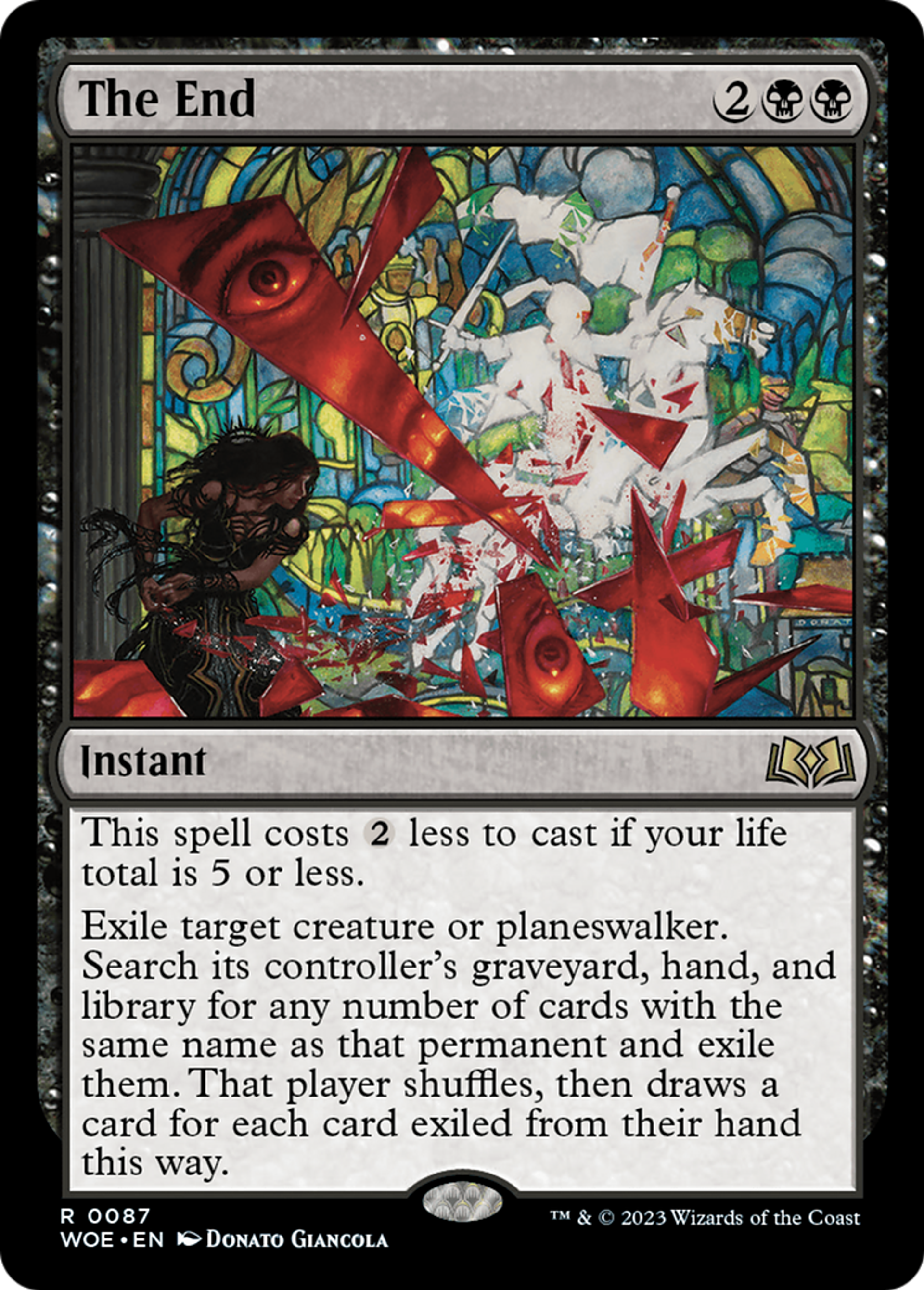 The End — Wilds of Eldraine — Magic: The Gathering