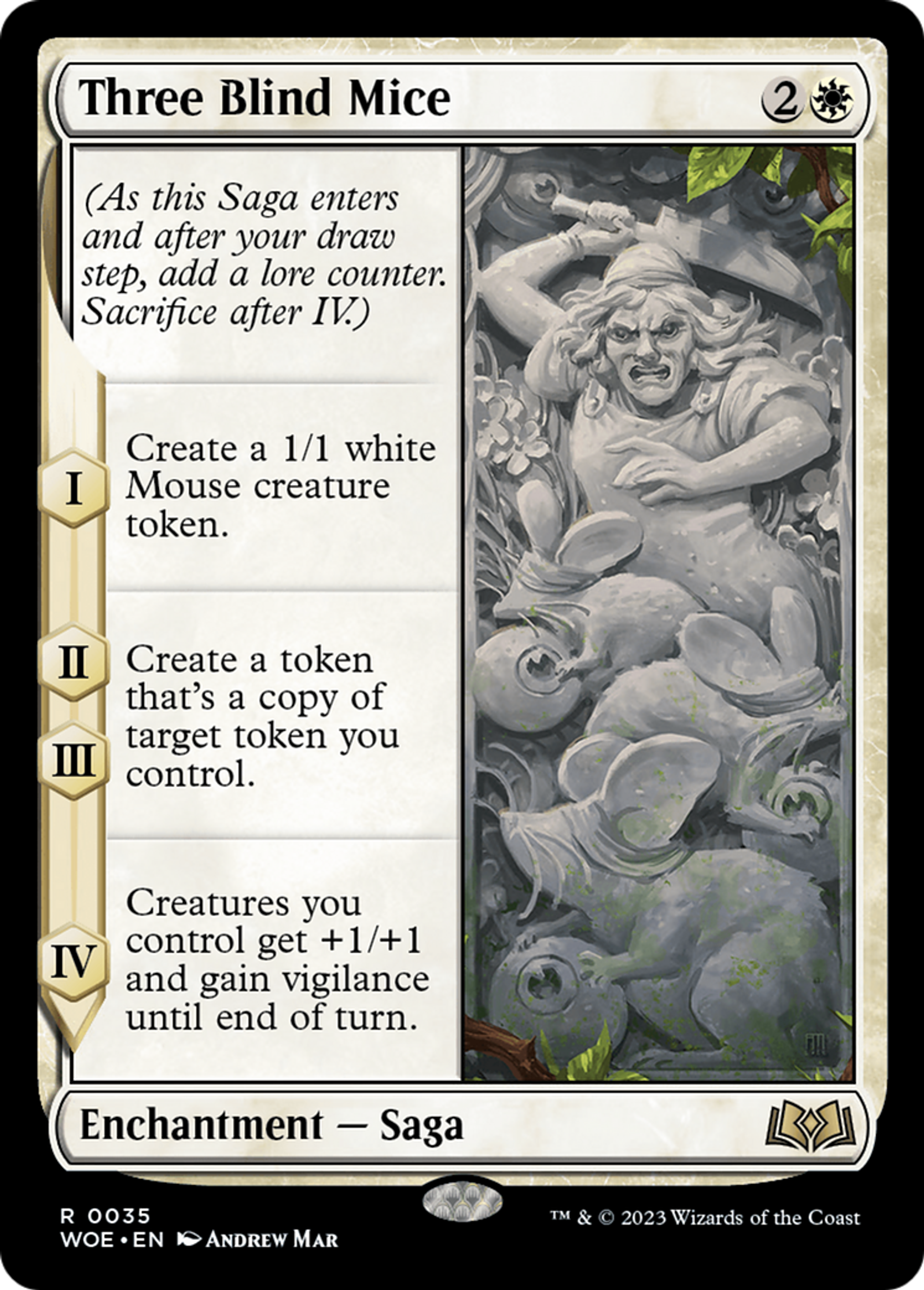 Three Blind Mice — Wilds of Eldraine — Magic: The Gathering