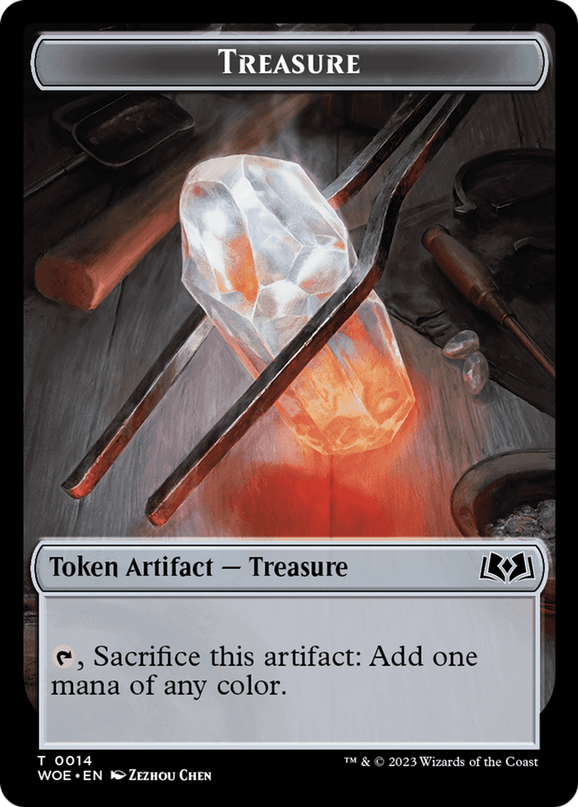 Treasure — Wilds of Eldraine — Magic: The Gathering