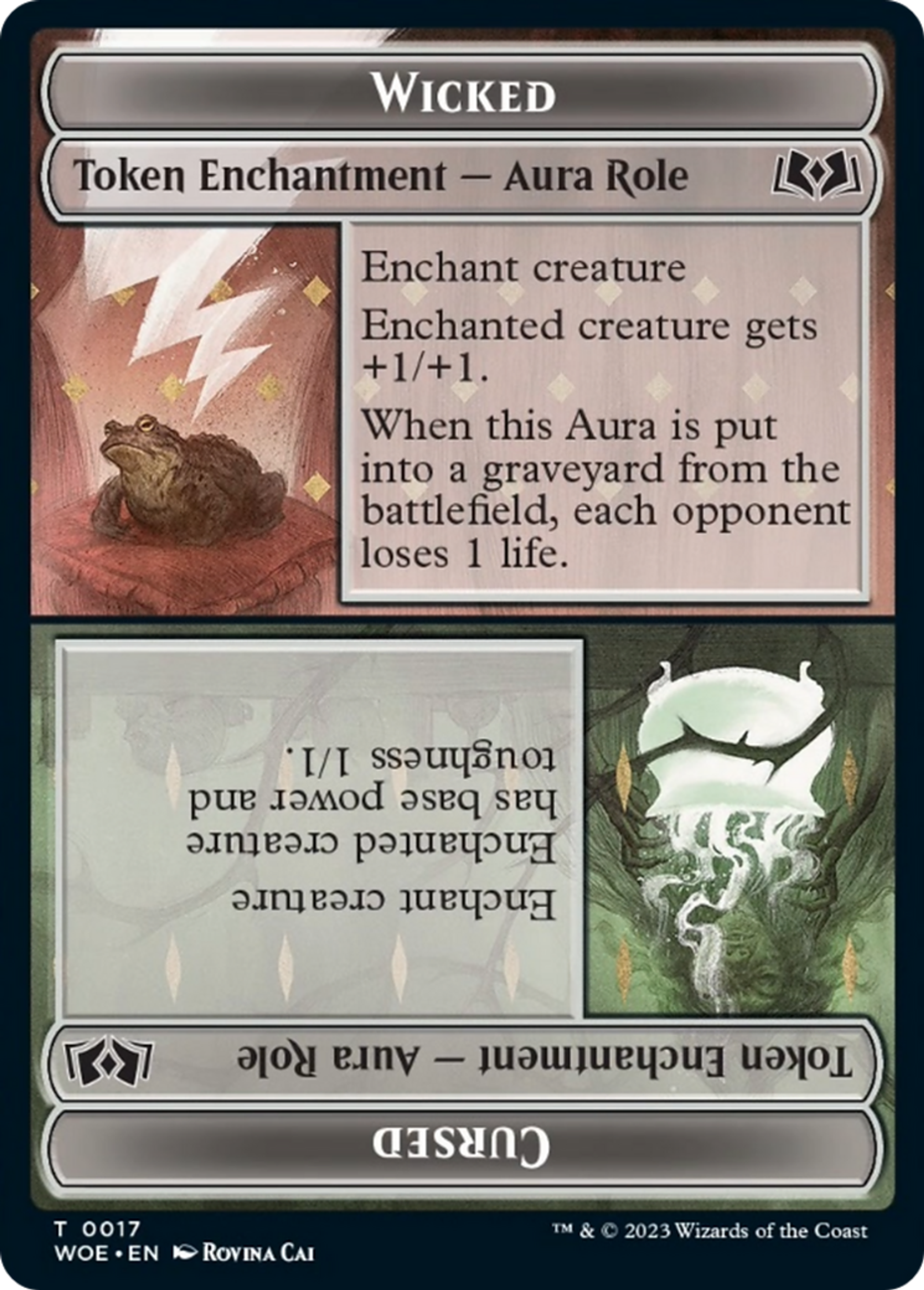 Wicked // Cursed — Wilds of Eldraine — Magic: The Gathering