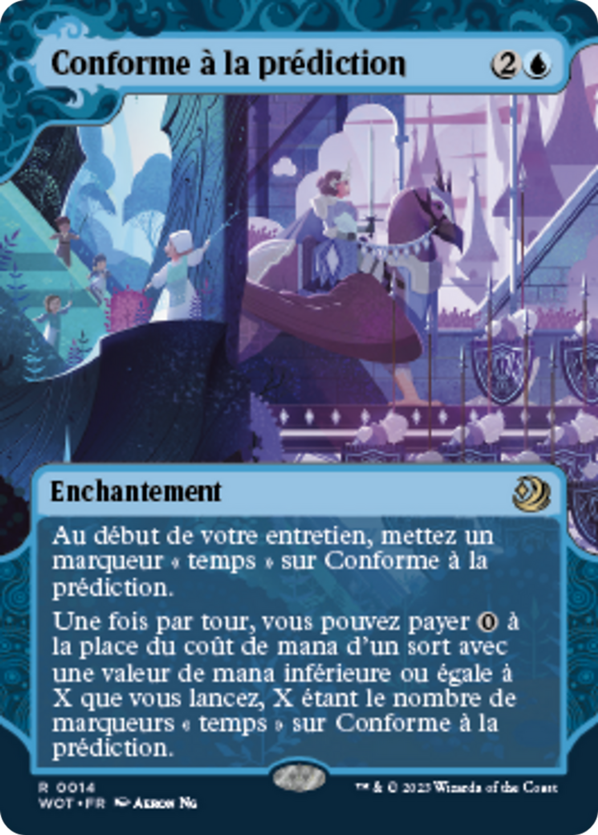 Conforme à la prédiction — Wilds of Eldraine: Enchanting Tales — Magic: The Gathering