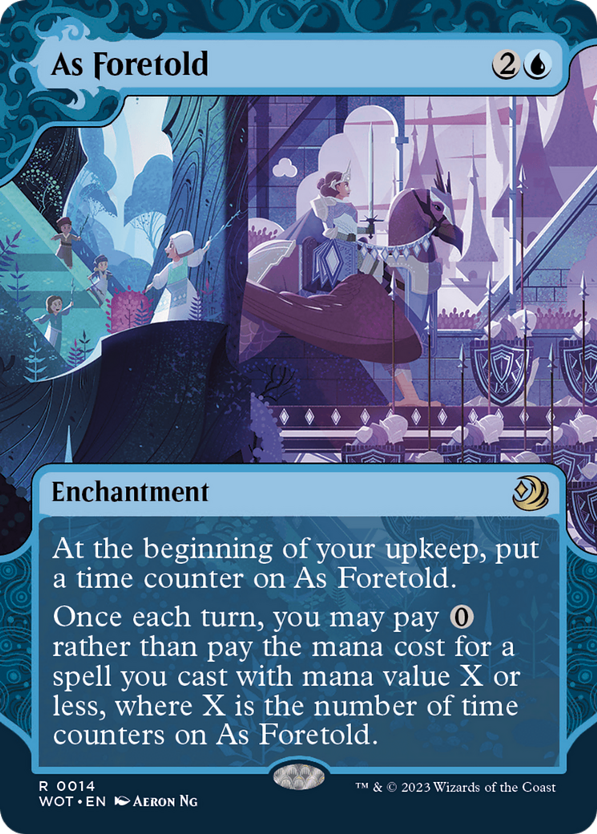 As Foretold — Wilds of Eldraine: Enchanting Tales — Magic: The Gathering