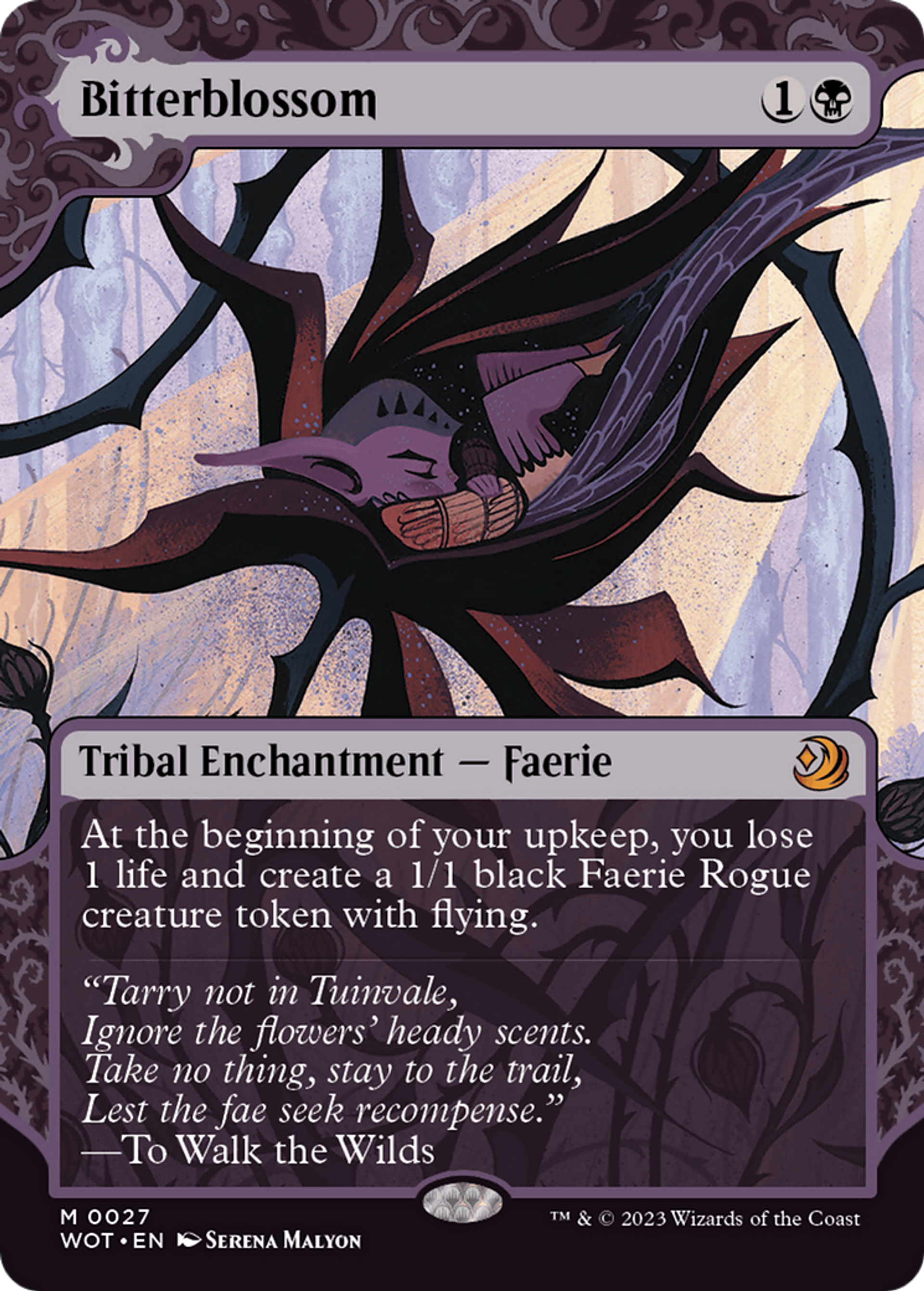 Bitterblossom — Wilds of Eldraine: Enchanting Tales — Magic: The Gathering