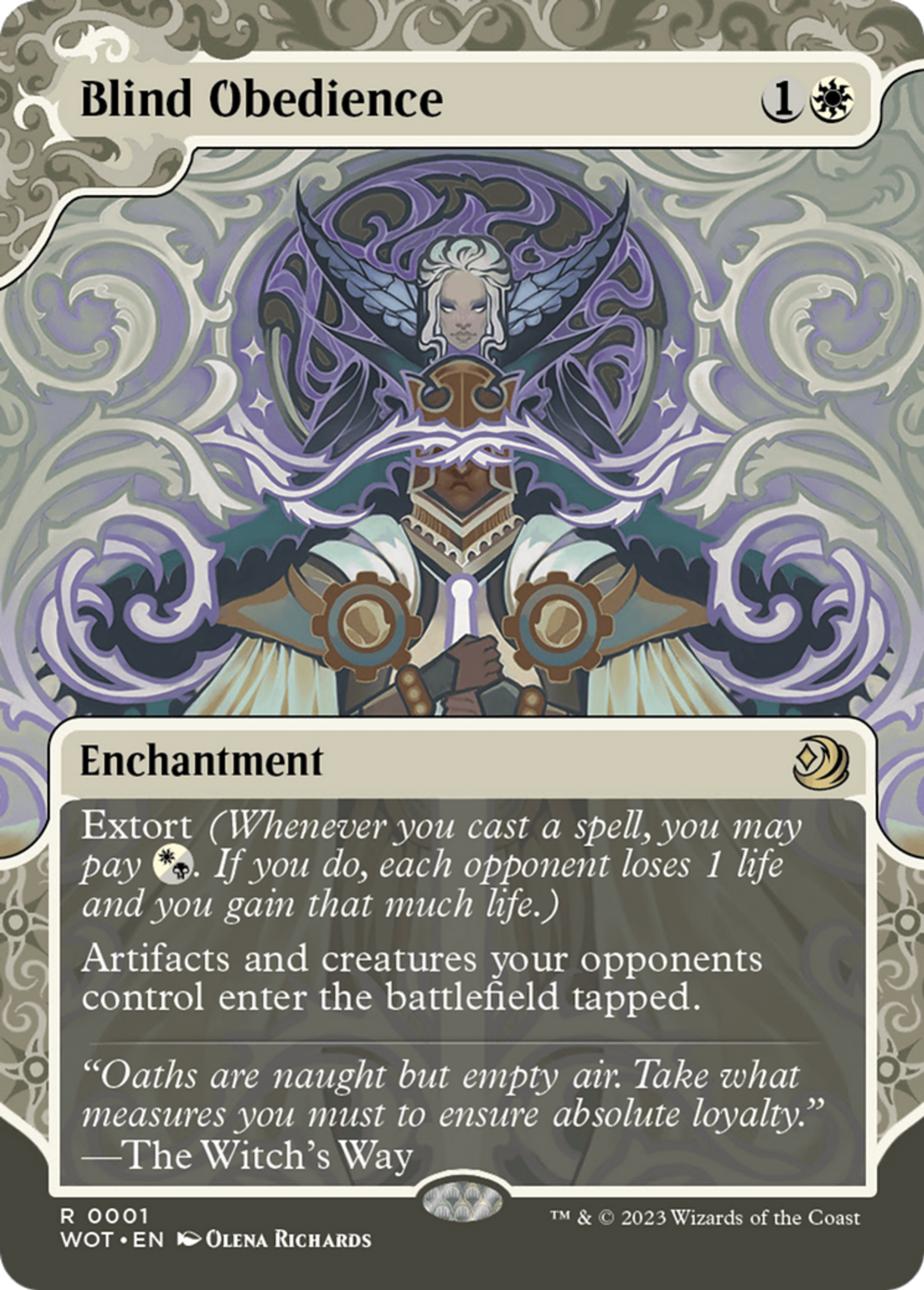 Blind Obedience — Wilds of Eldraine: Enchanting Tales — Magic: The Gathering
