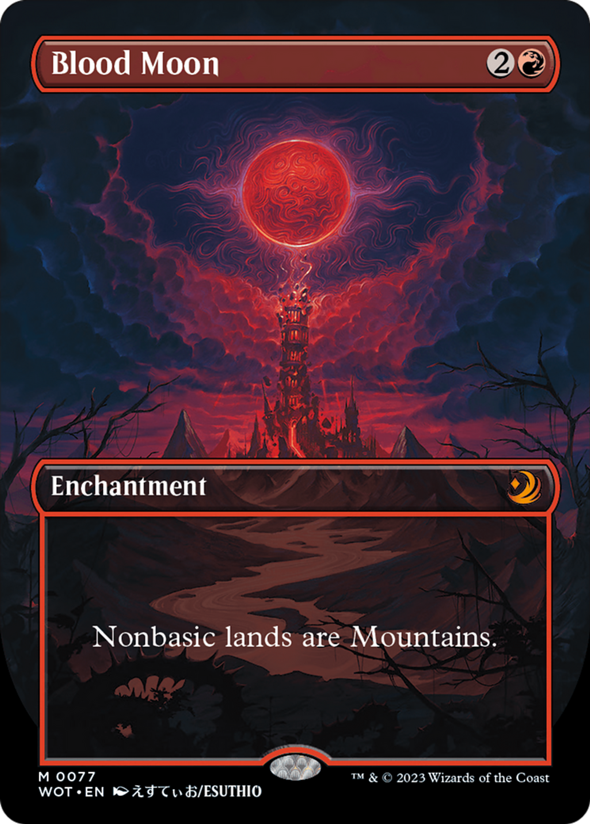 Lune de sang — Wilds of Eldraine: Enchanting Tales — Magic: The Gathering