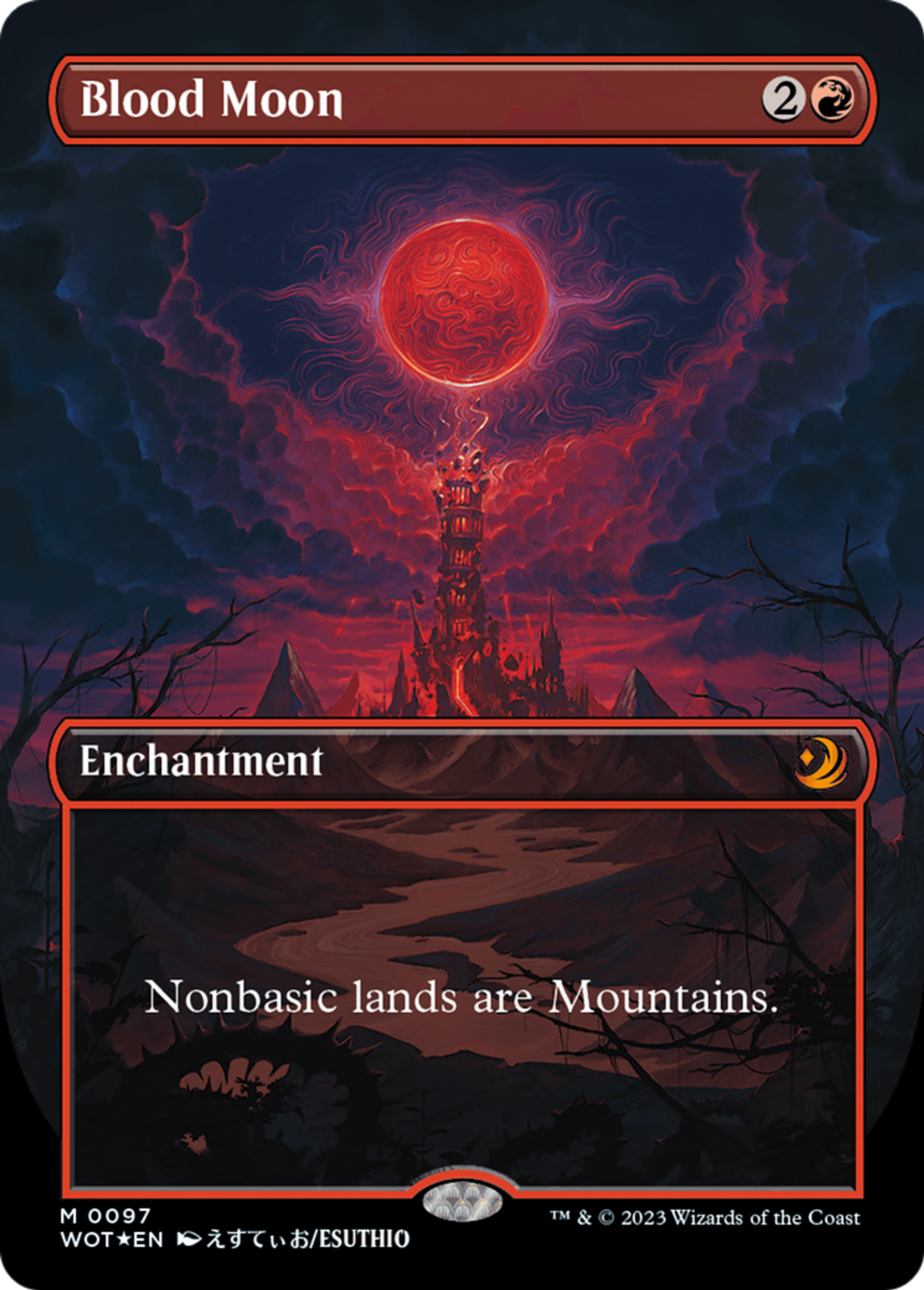 Lune de sang — Wilds of Eldraine: Enchanting Tales — Magic: The Gathering