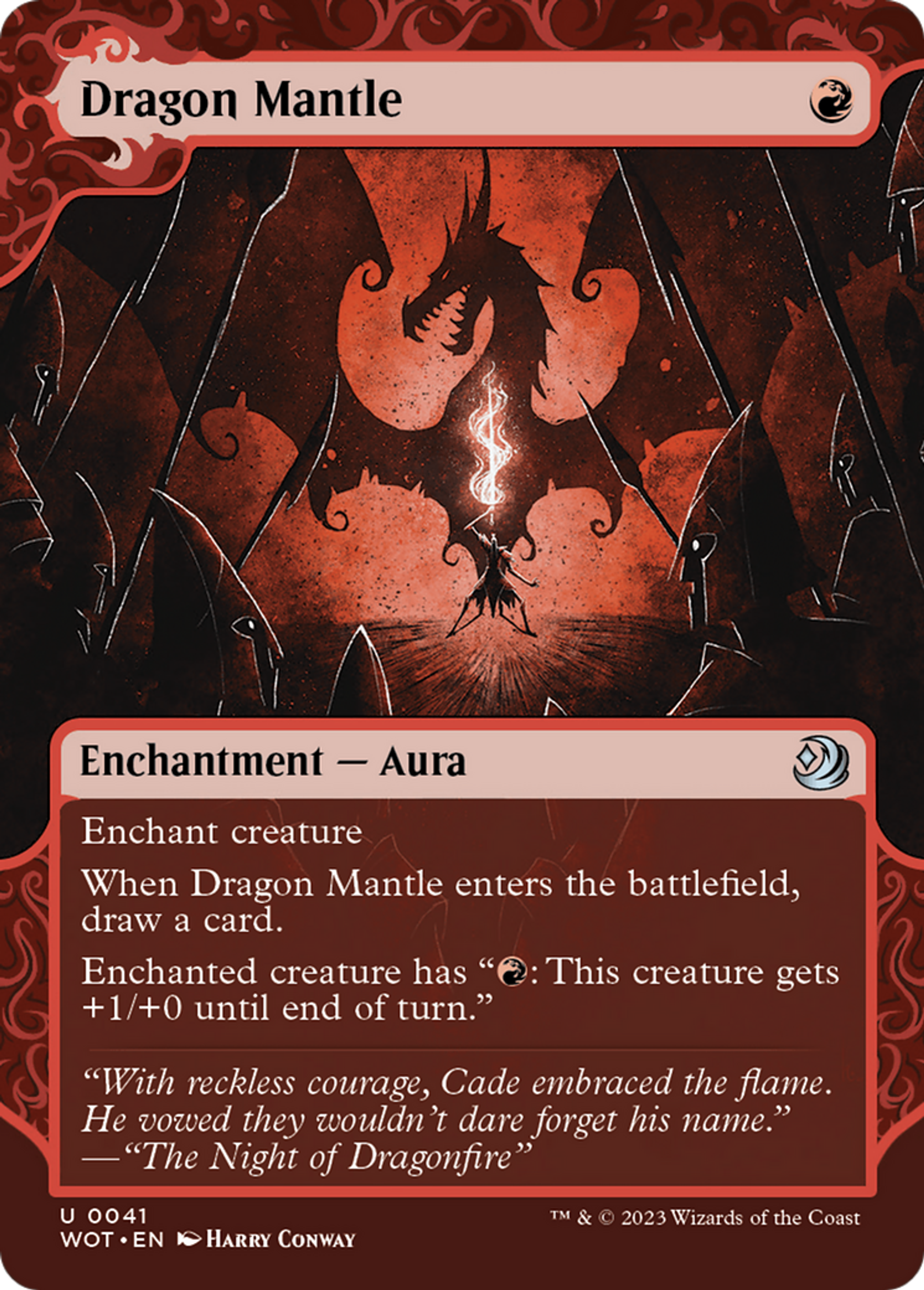 Dragon Mantle — Wilds of Eldraine: Enchanting Tales — Magic: The Gathering
