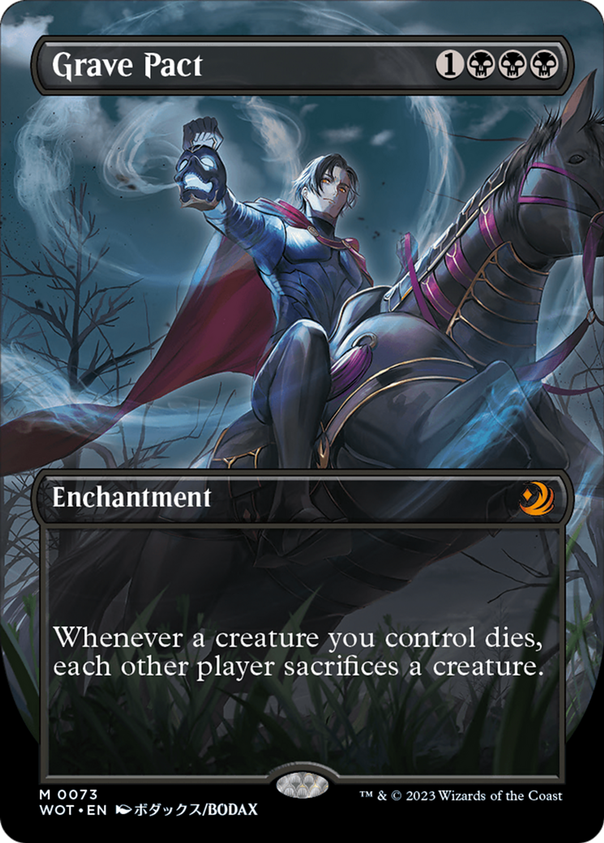 Pacte de la tombe — Wilds of Eldraine: Enchanting Tales — Magic: The Gathering