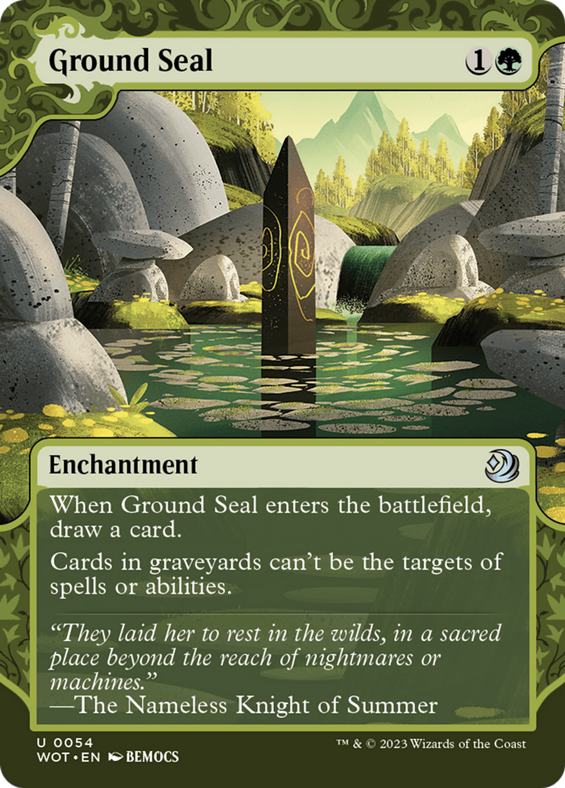Ground Seal — Wilds of Eldraine: Enchanting Tales — Magic: The Gathering