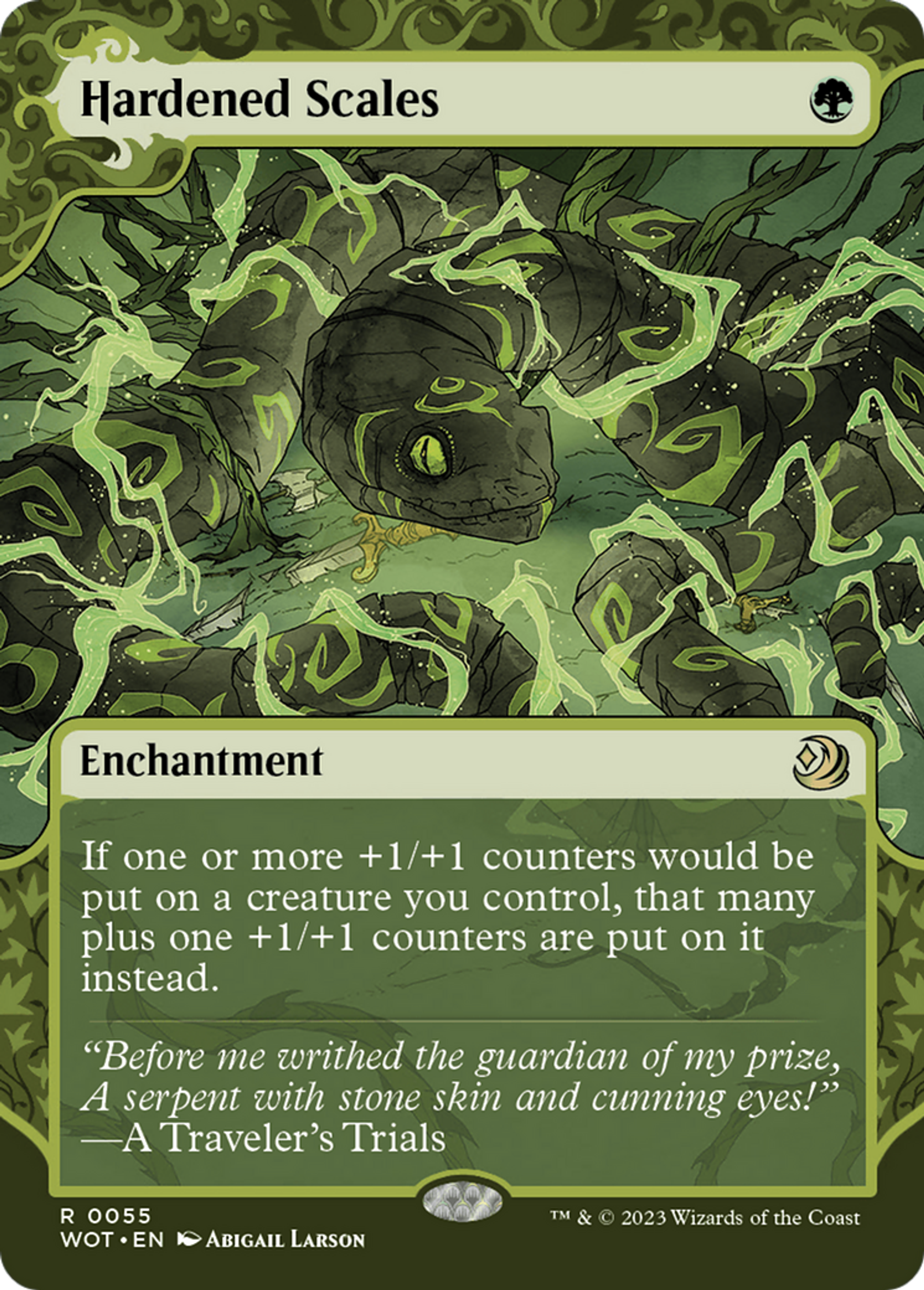 Écailles renforcées — Wilds of Eldraine: Enchanting Tales — Magic: The Gathering