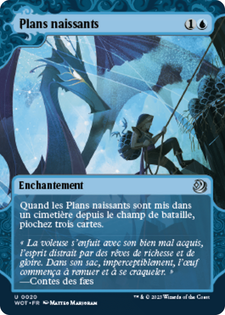 Plans naissants — Wilds of Eldraine: Enchanting Tales — Magic: The Gathering
