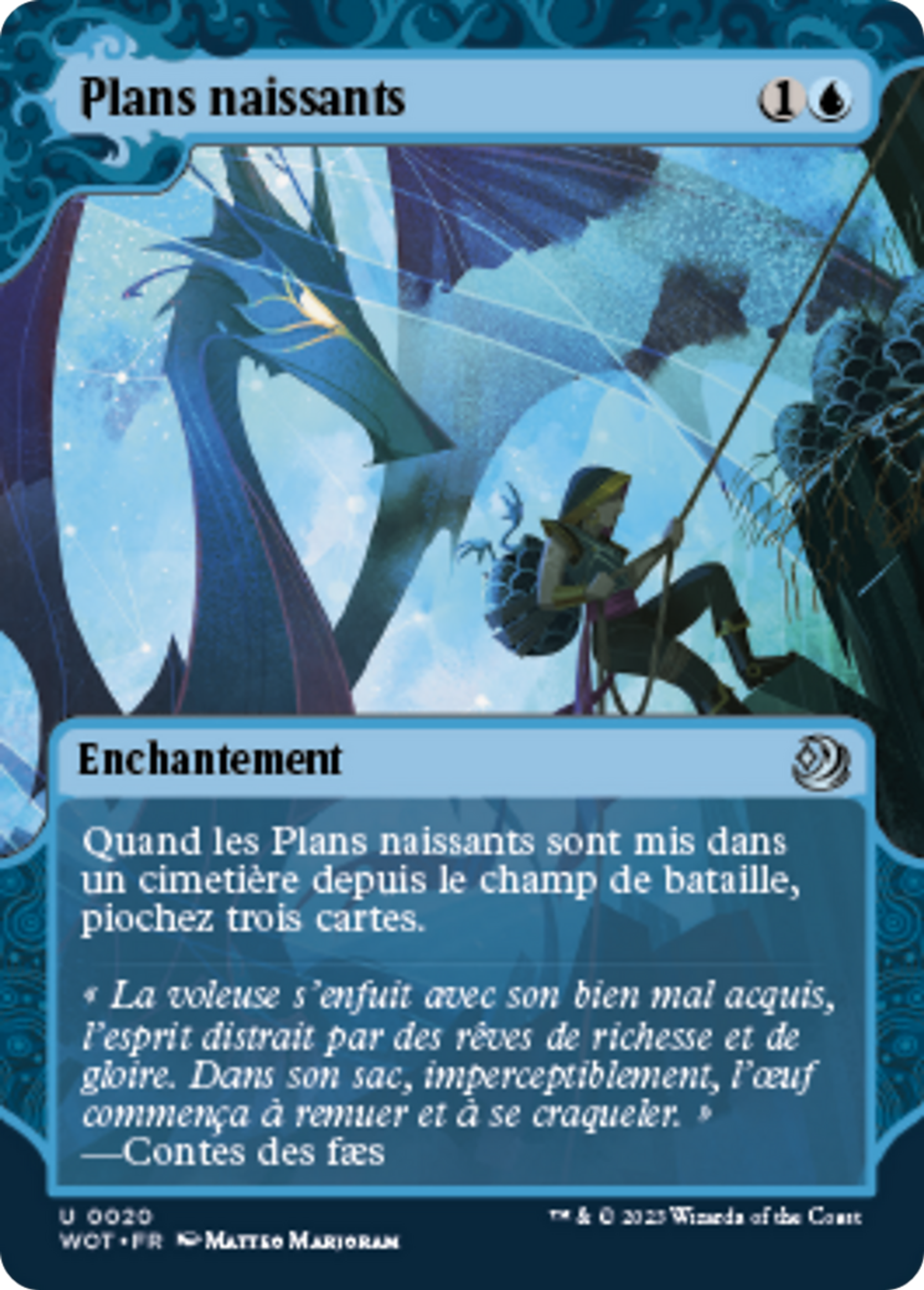 Plans naissants — Wilds of Eldraine: Enchanting Tales — Magic: The Gathering