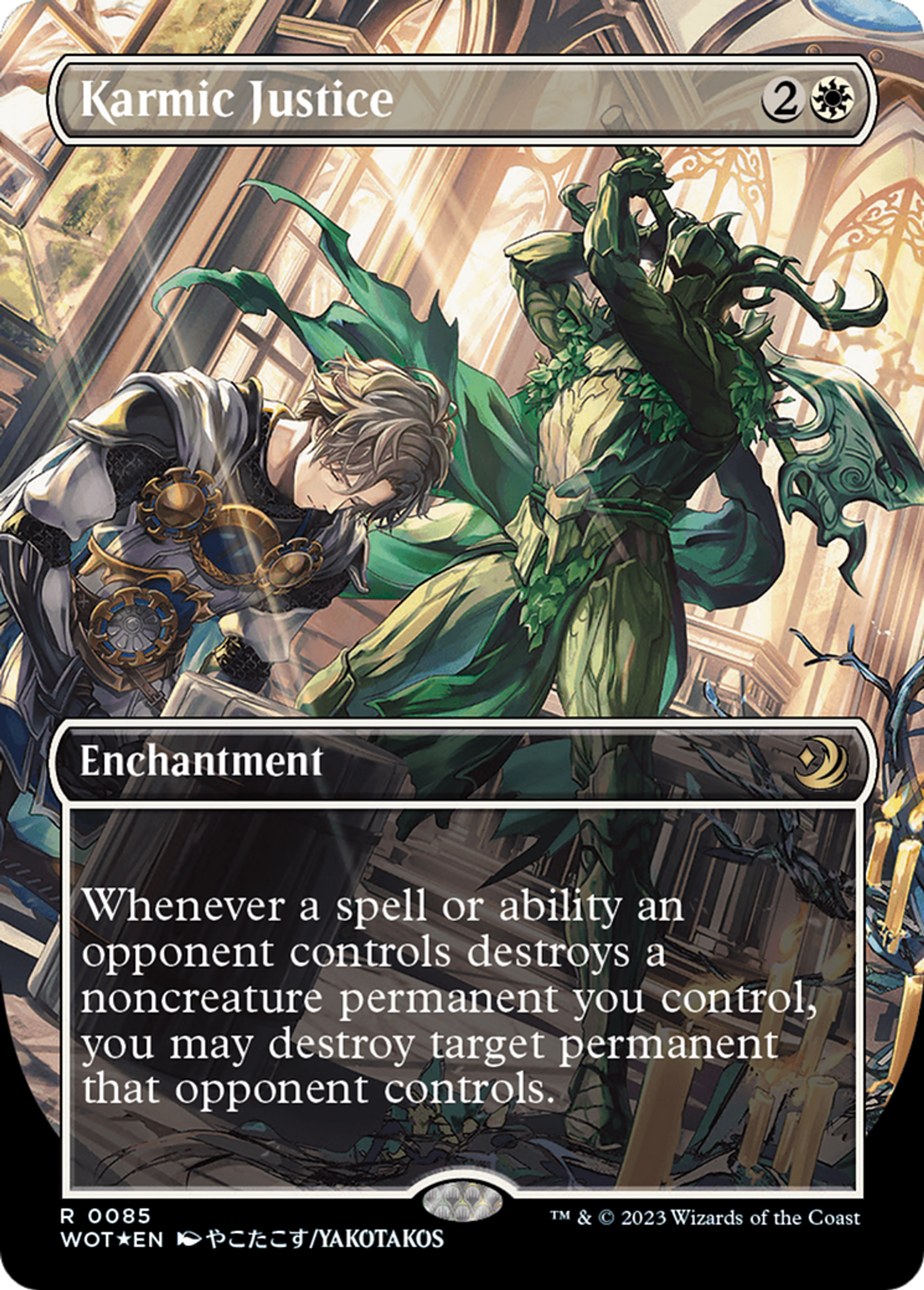 Justice karmique — Wilds of Eldraine: Enchanting Tales — Magic: The Gathering
