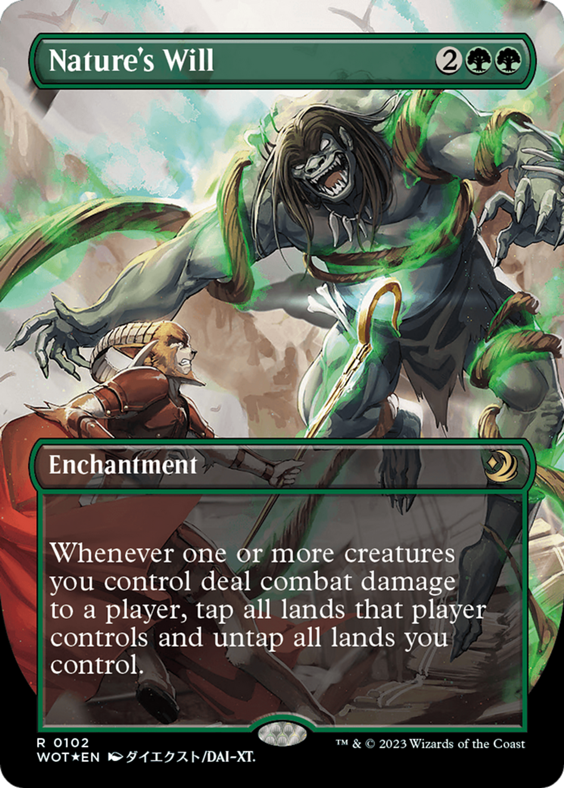 Volonté de la nature — Wilds of Eldraine: Enchanting Tales — Magic: The Gathering