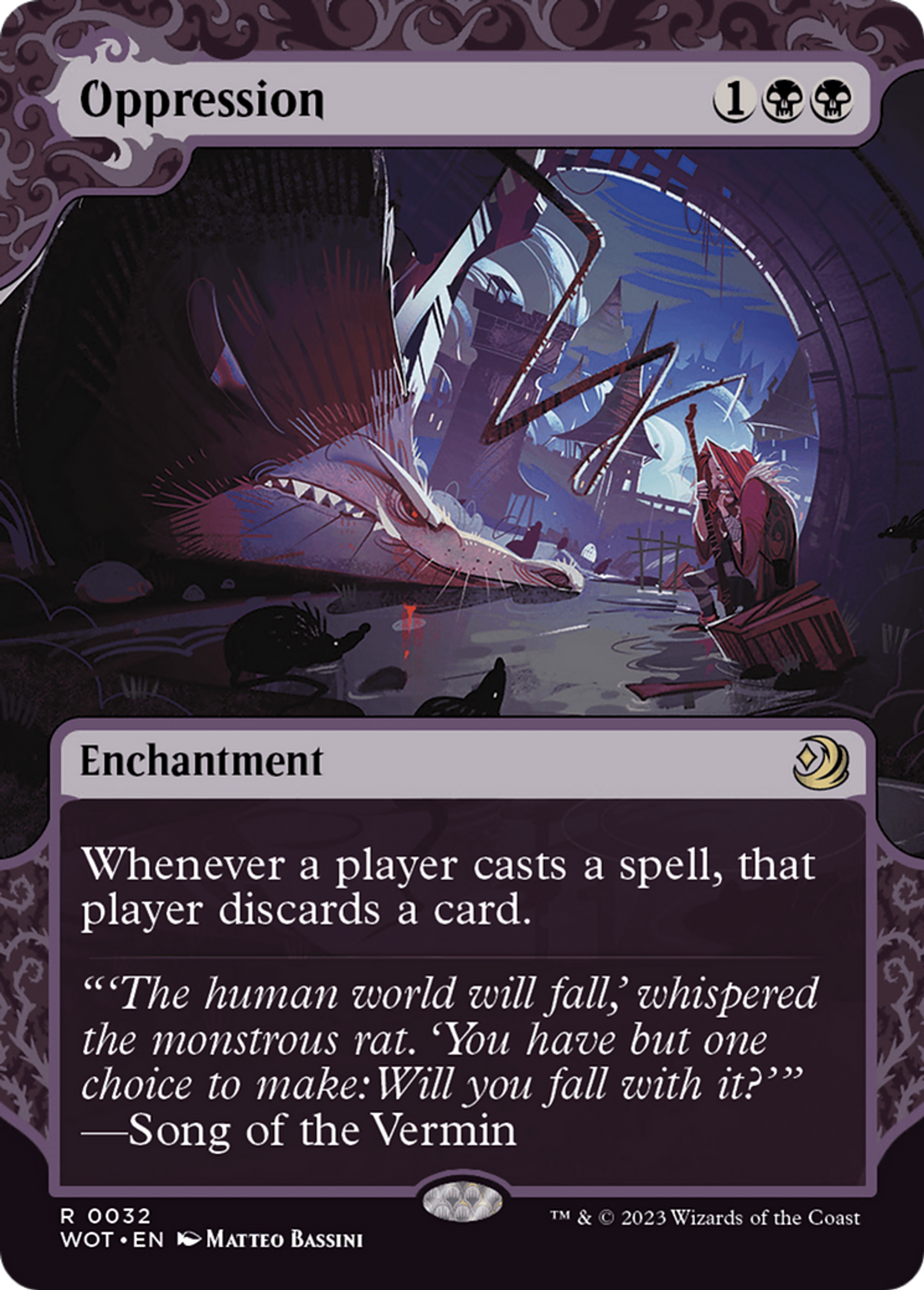 Oppression — Wilds of Eldraine: Enchanting Tales — Magic: The Gathering