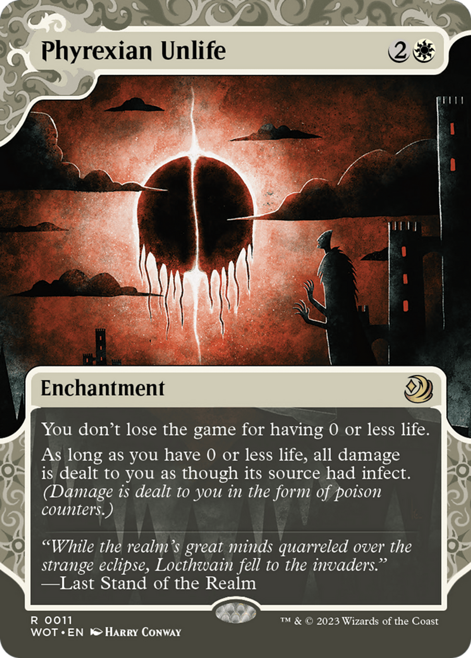 Phyrexian Unlife — Wilds of Eldraine: Enchanting Tales — Magic: The Gathering