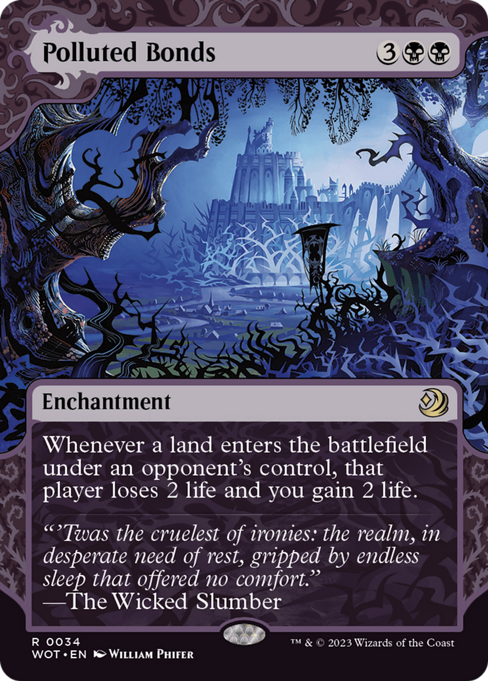 Liens pollués — Wilds of Eldraine: Enchanting Tales — Magic: The Gathering