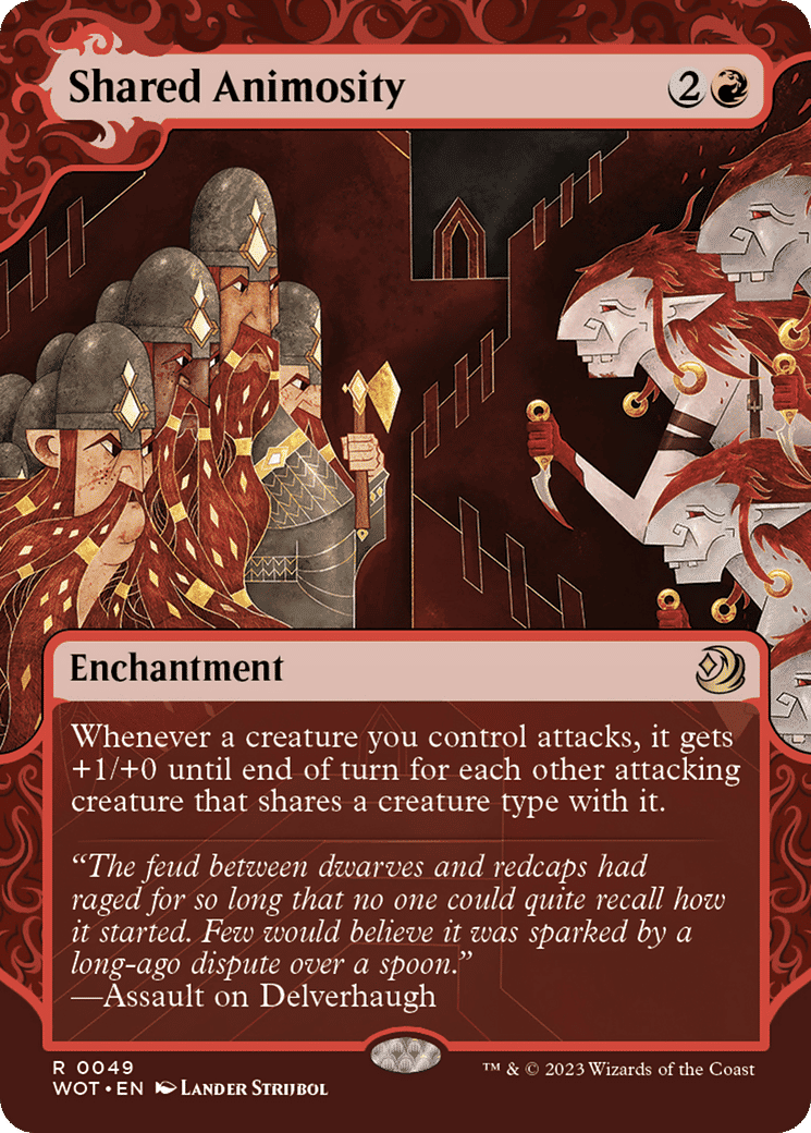 Shared Animosity — Wilds of Eldraine: Enchanting Tales — Magic: The Gathering